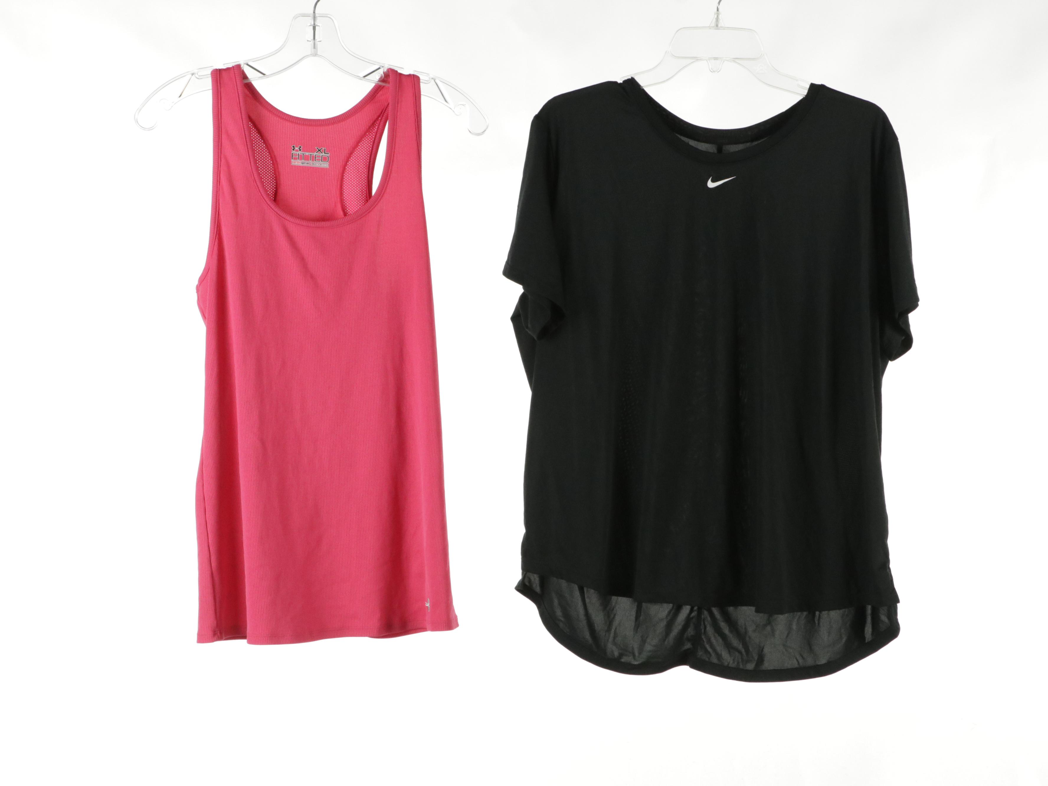 Columbia PFG Long Sleeve Shirts, Nike T-Shirt, Under Armour Tank Top & More