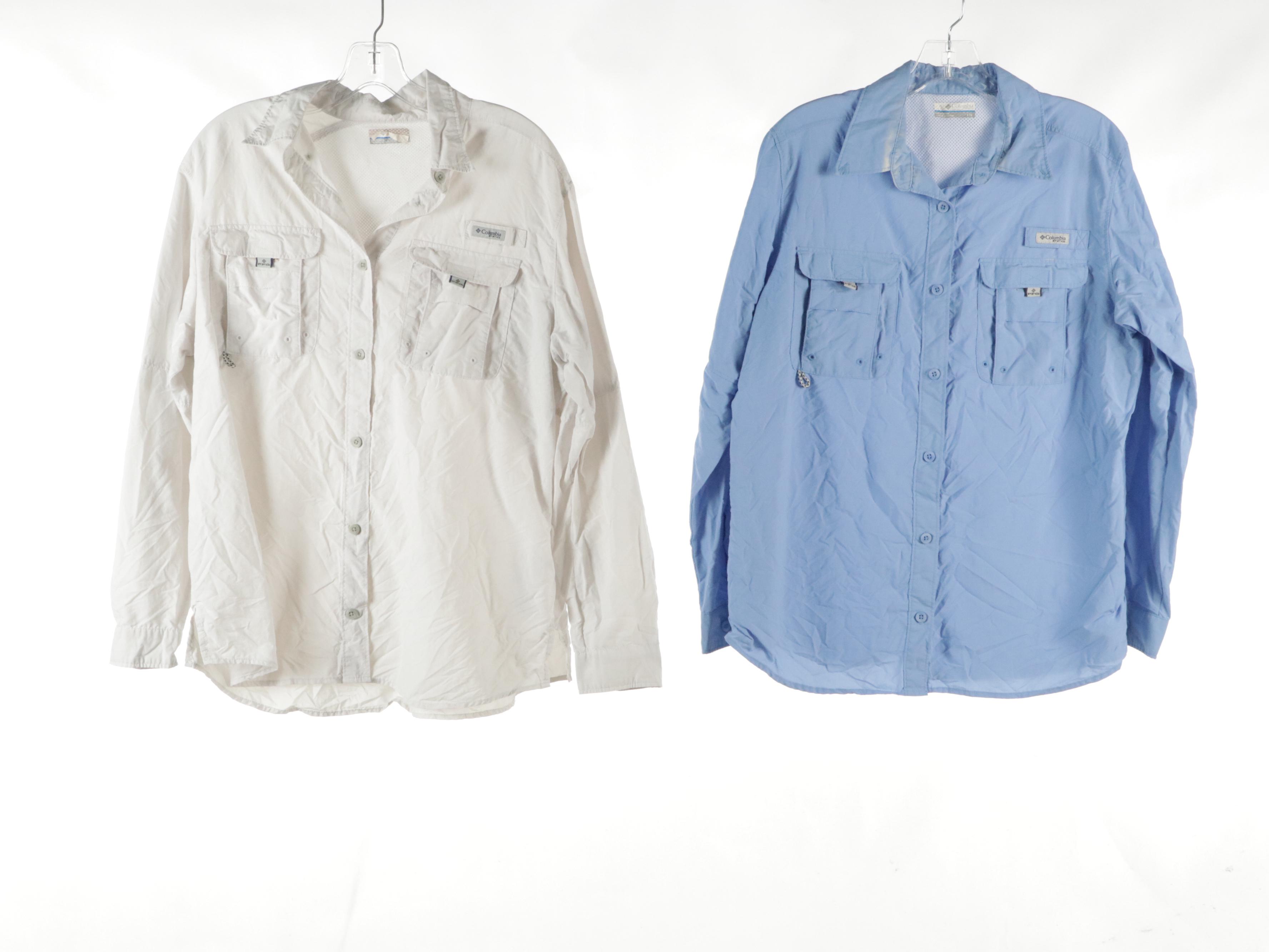 Columbia PFG Long Sleeve Shirts, Nike T-Shirt, Under Armour Tank Top & More