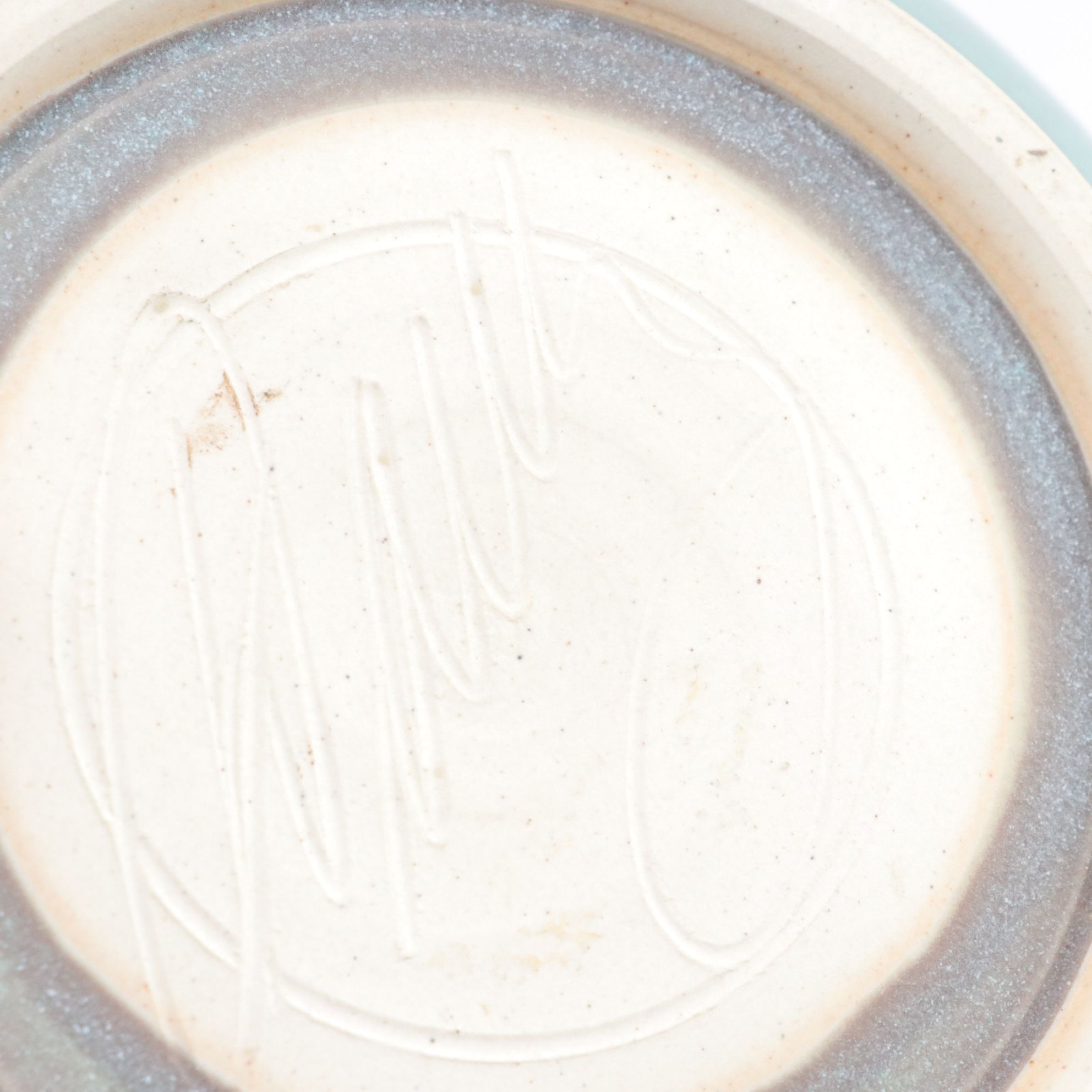 Hand-Crafted Powder Blue Turned Pottery Vase