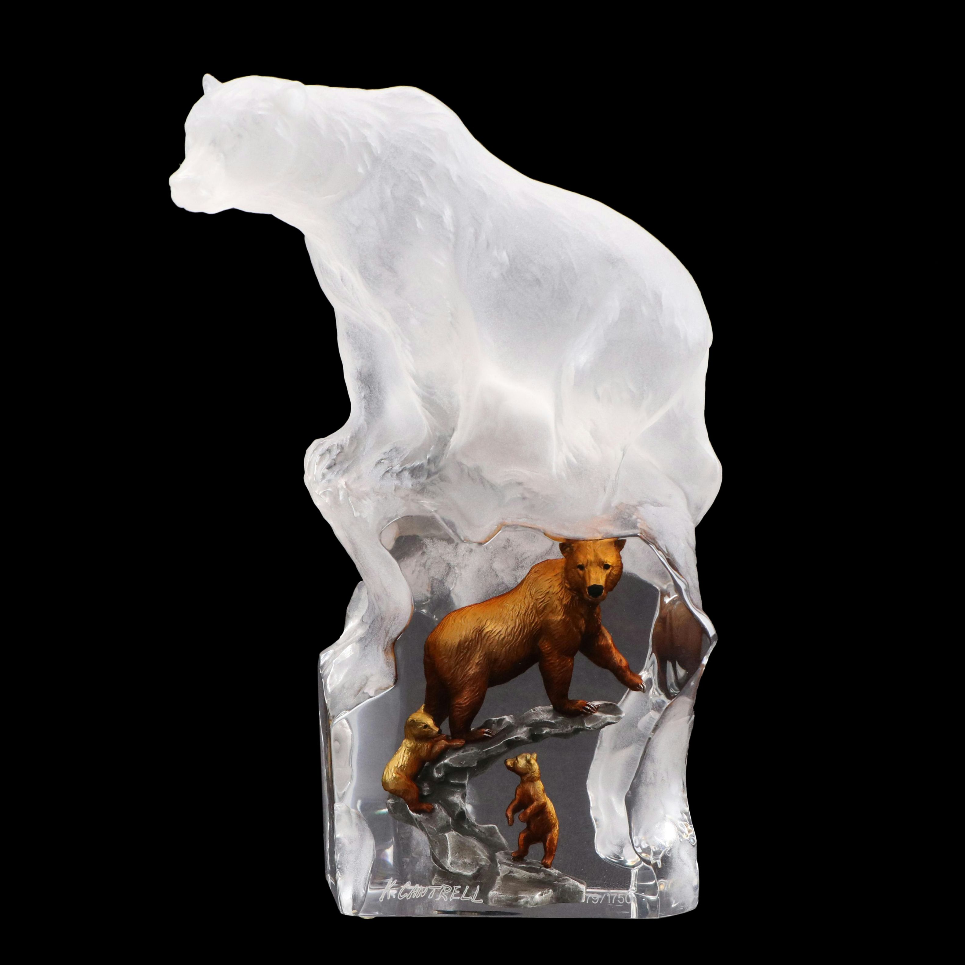 Kitty Cantrell Bear Sculpture "First Dawn"