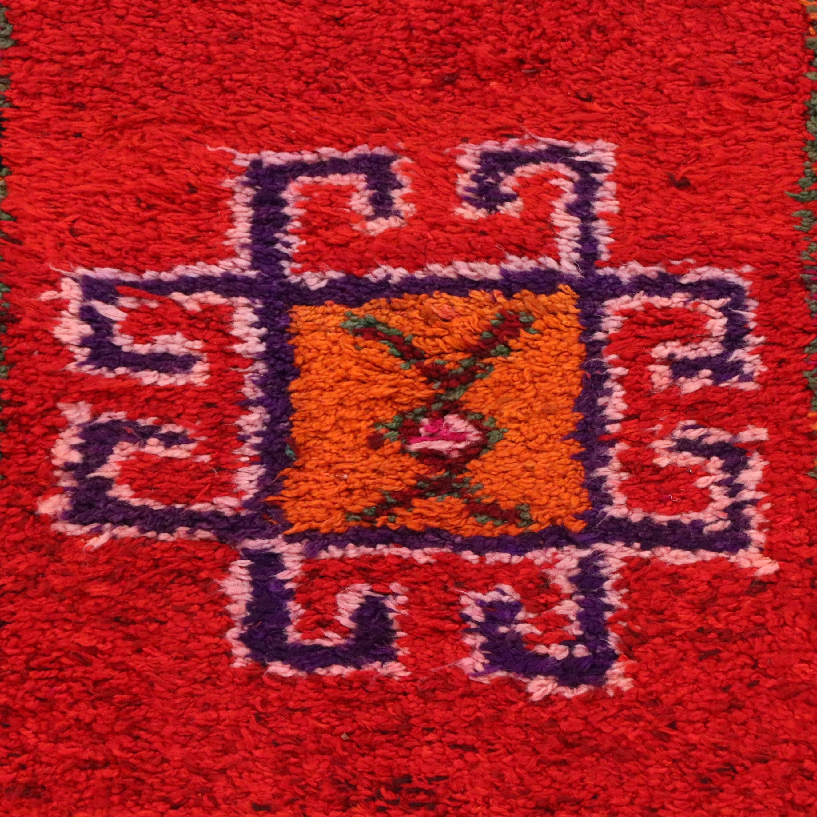 2'10 x 10'10 Hand-Knotted Turkish Village Carpet Runner