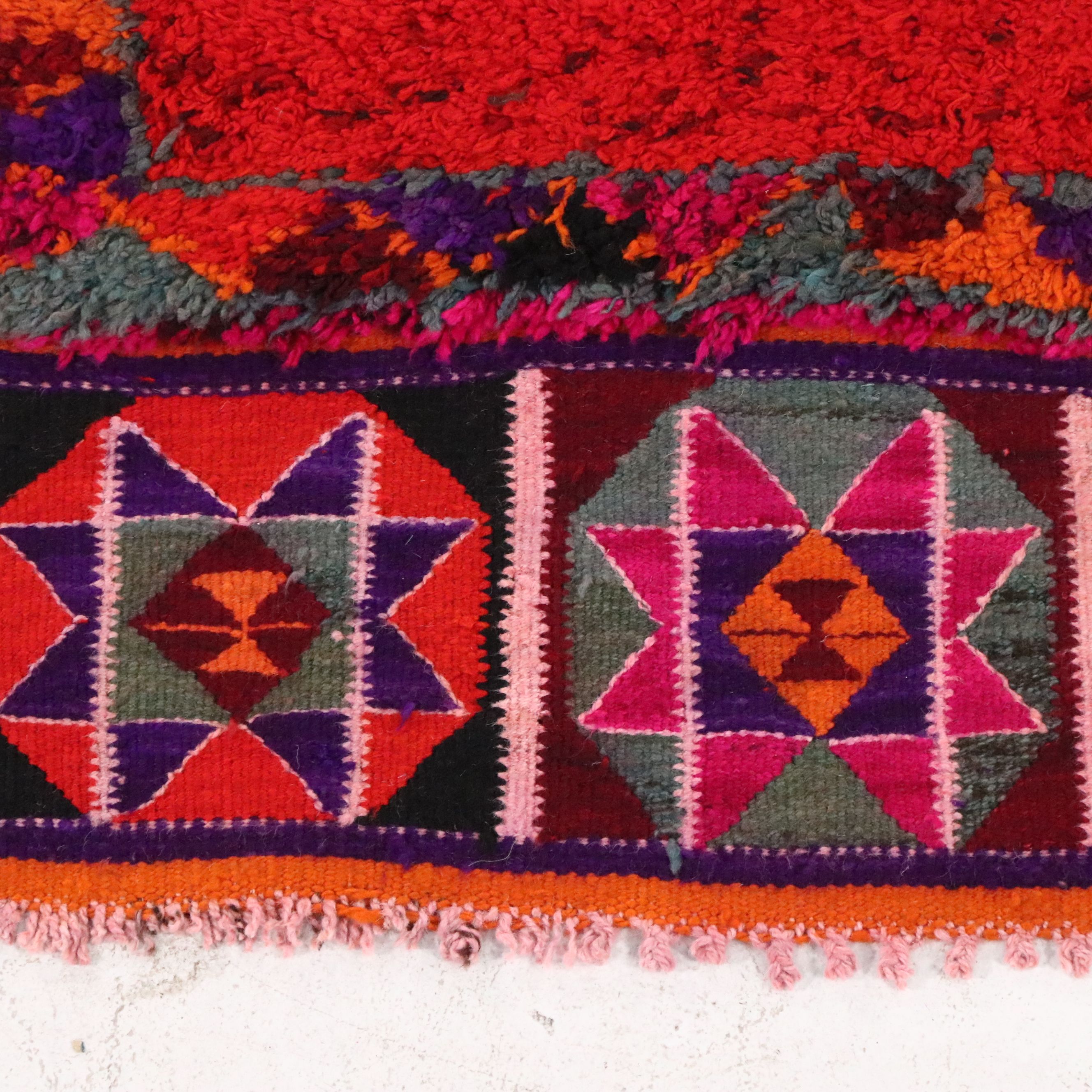 2'10 x 10'10 Hand-Knotted Turkish Village Carpet Runner