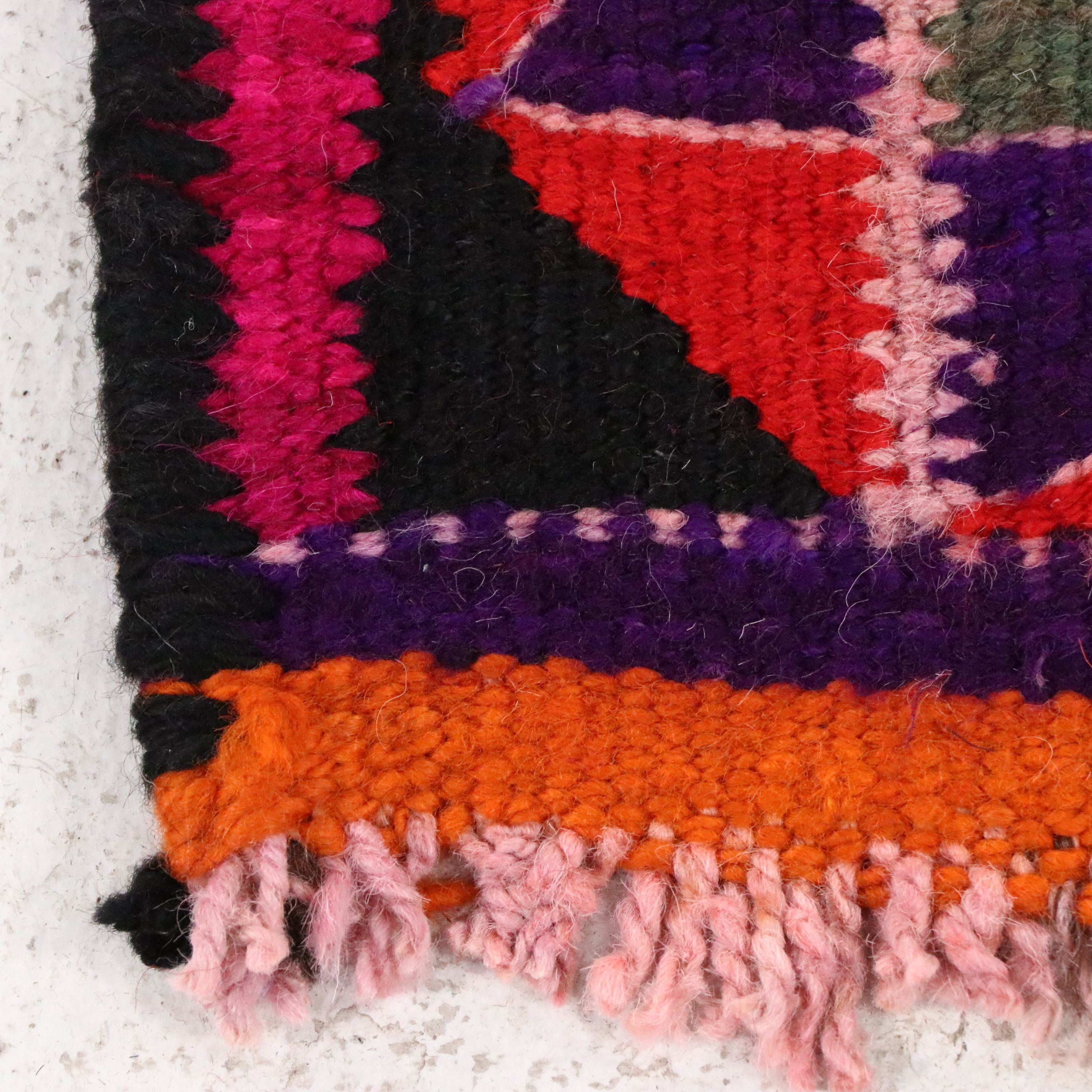 2'10 x 10'10 Hand-Knotted Turkish Village Carpet Runner