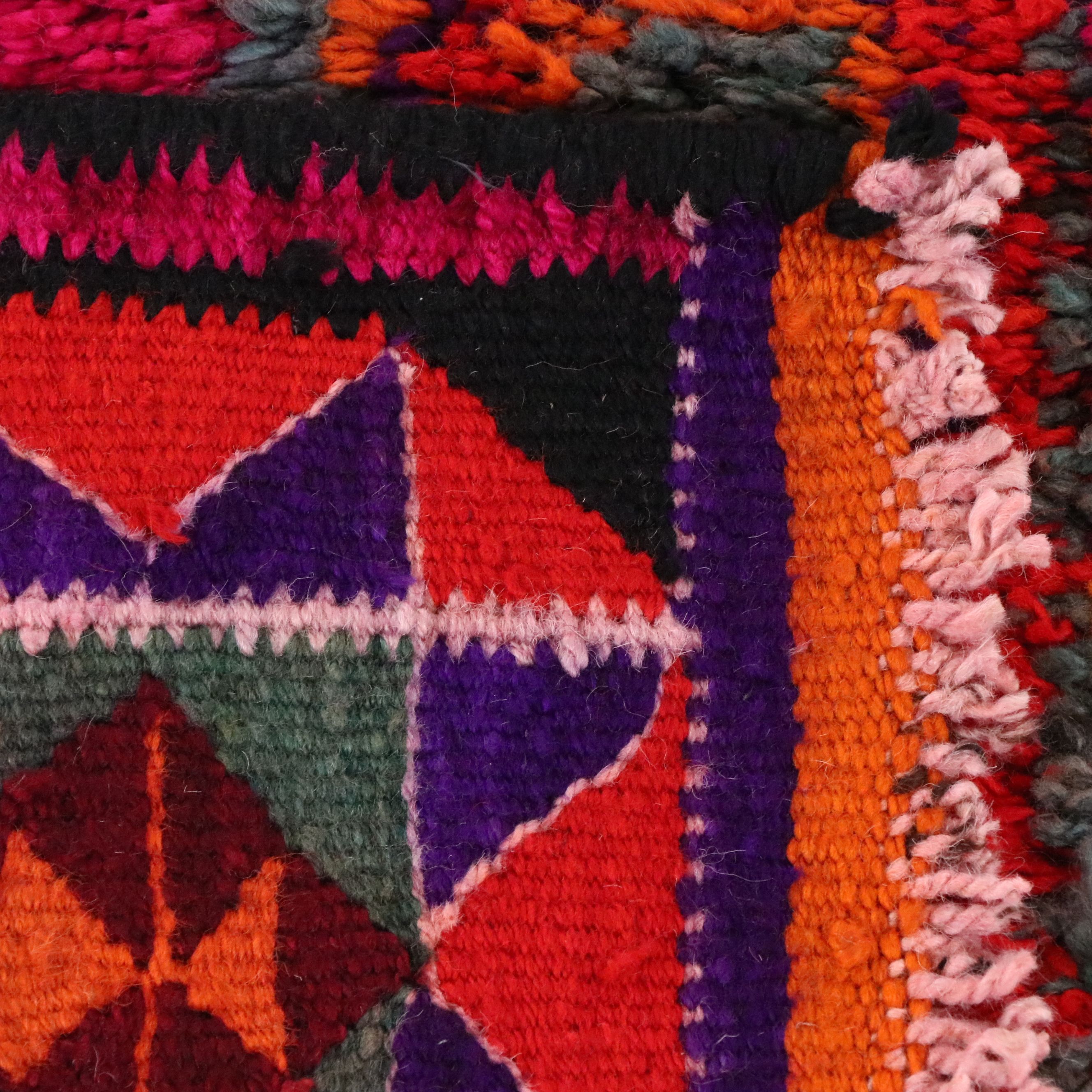 2'10 x 10'10 Hand-Knotted Turkish Village Carpet Runner