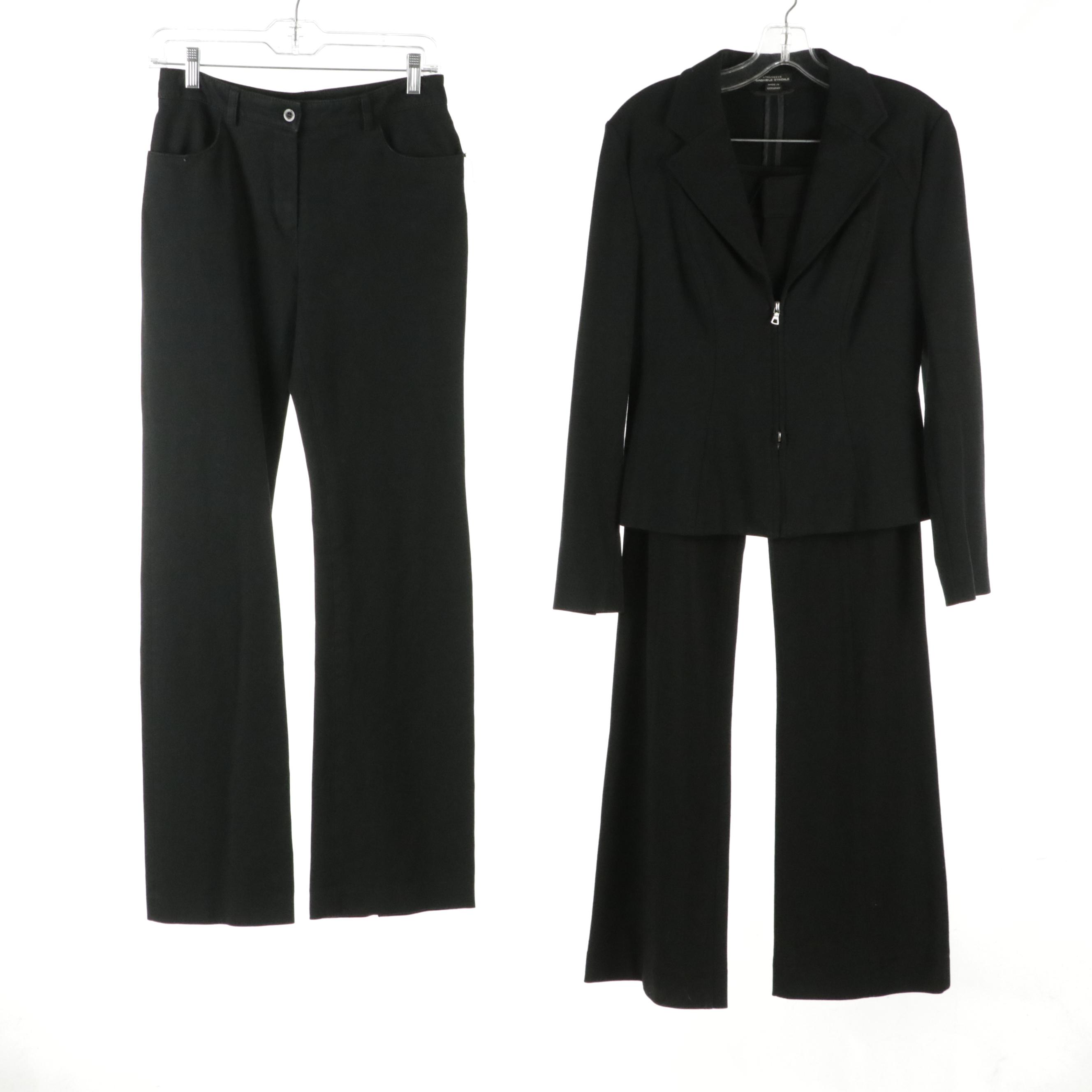 Les Copains Pantsuit, Zip Jacket, Pants, Gabriele Strehle Pant Set & More