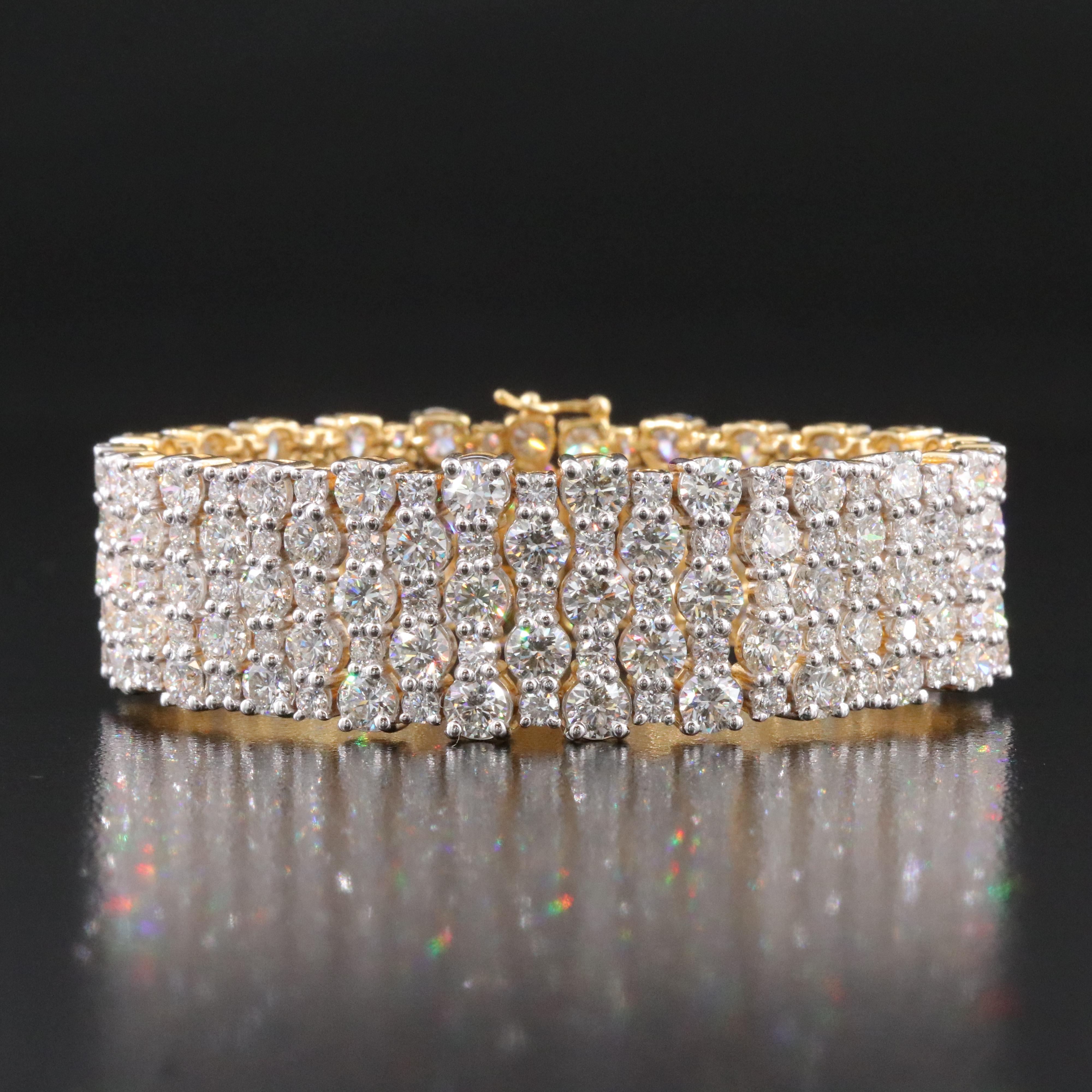 14K 23.54 CTW Diamond Bracelet