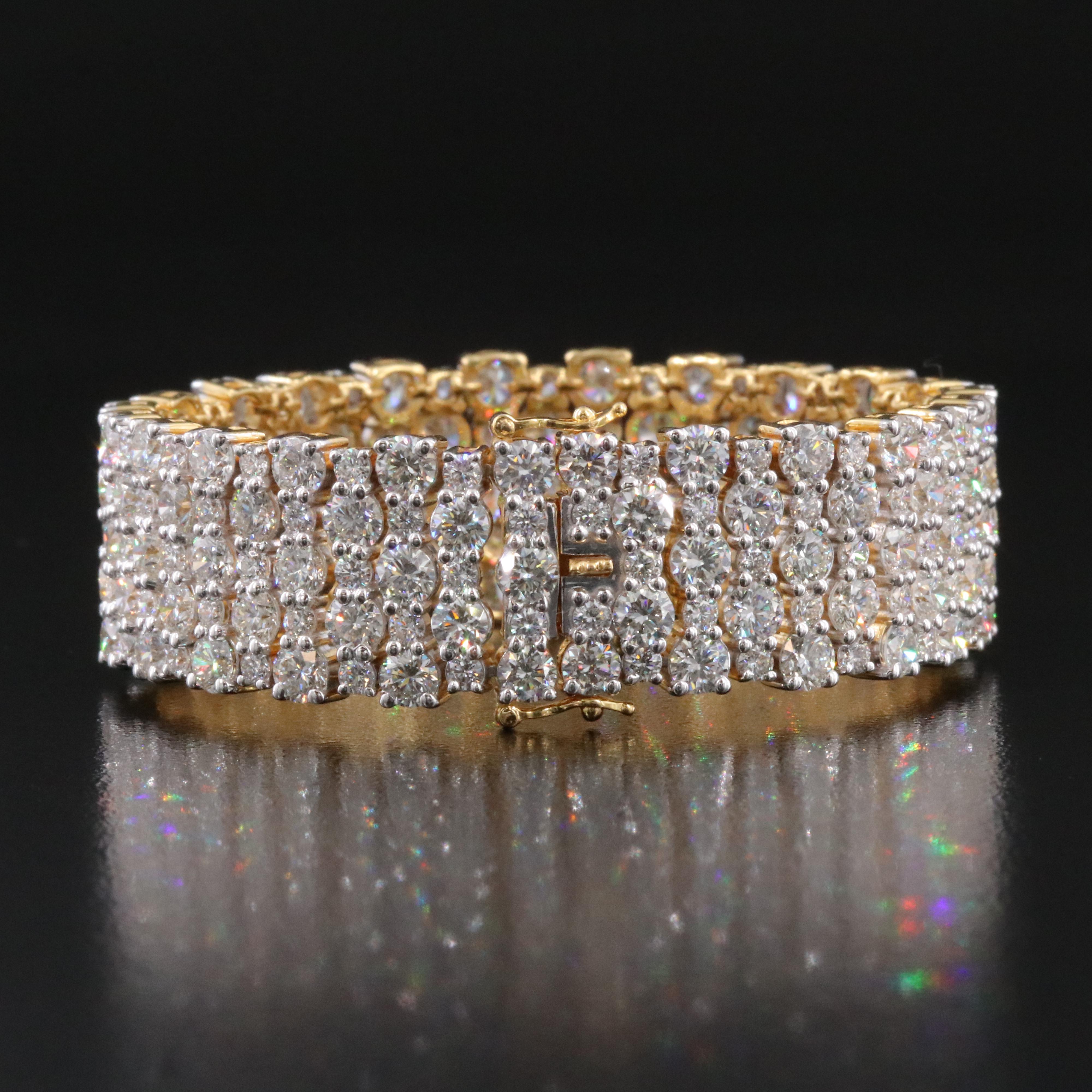 14K 23.54 CTW Diamond Bracelet