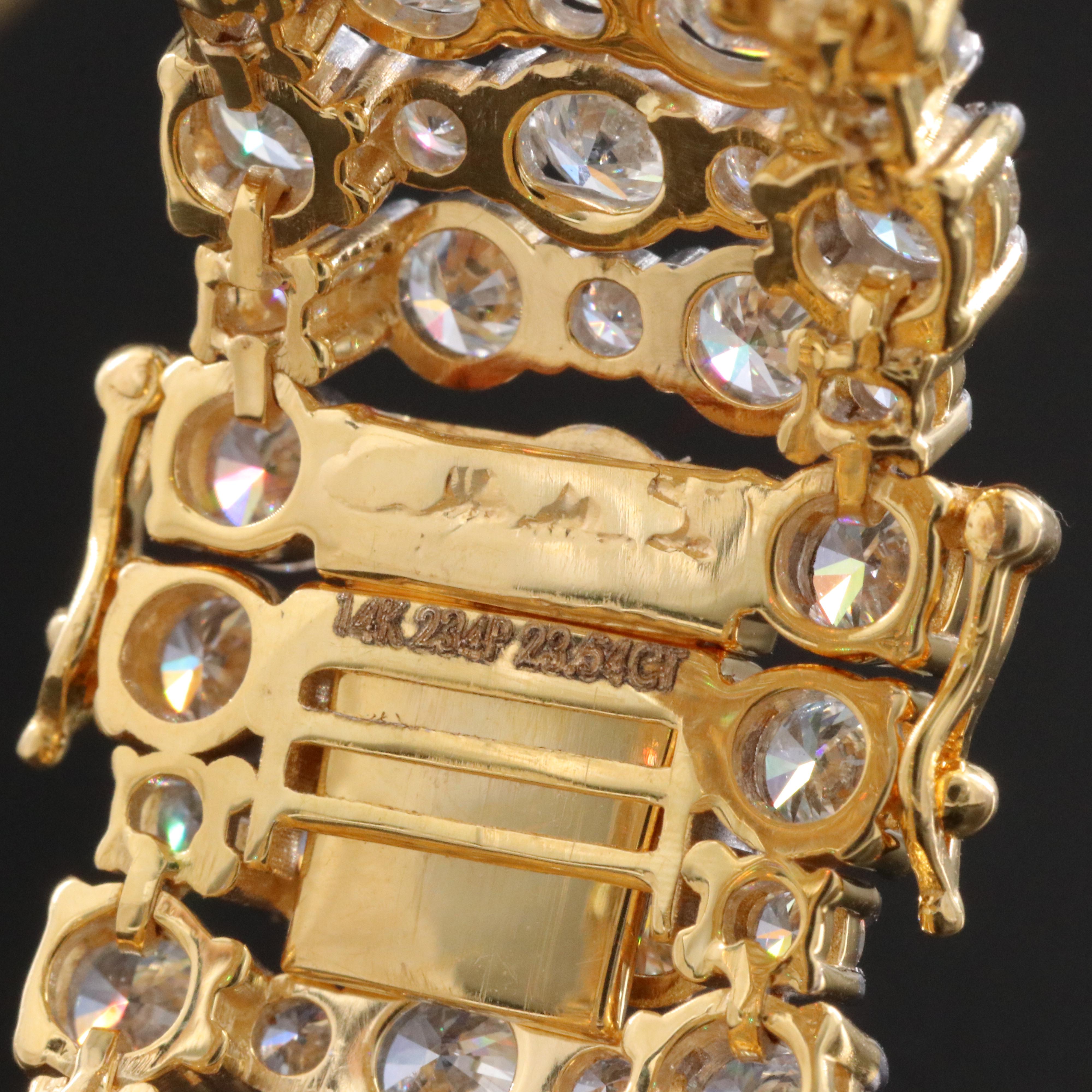 14K 23.54 CTW Diamond Bracelet