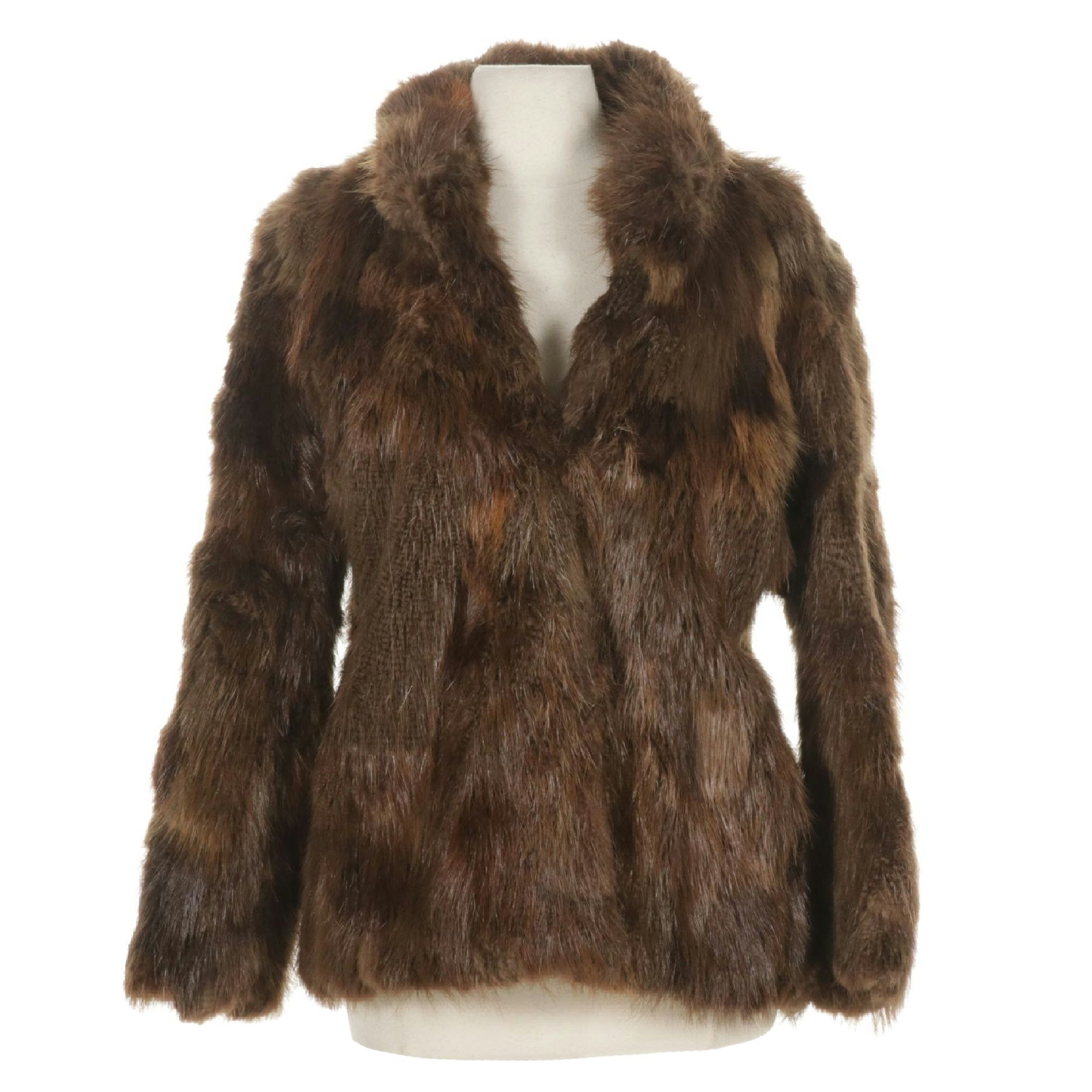 Pieced Beaver Fur Jacket, Late 20th C.