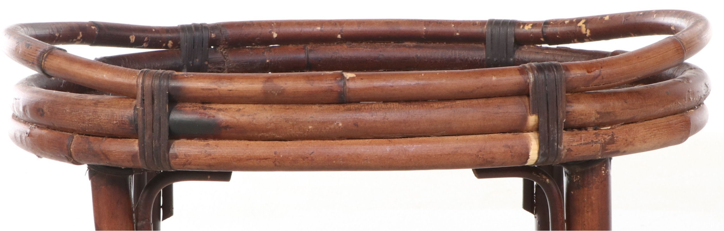 Rattan Tray Top Table, 20th Century