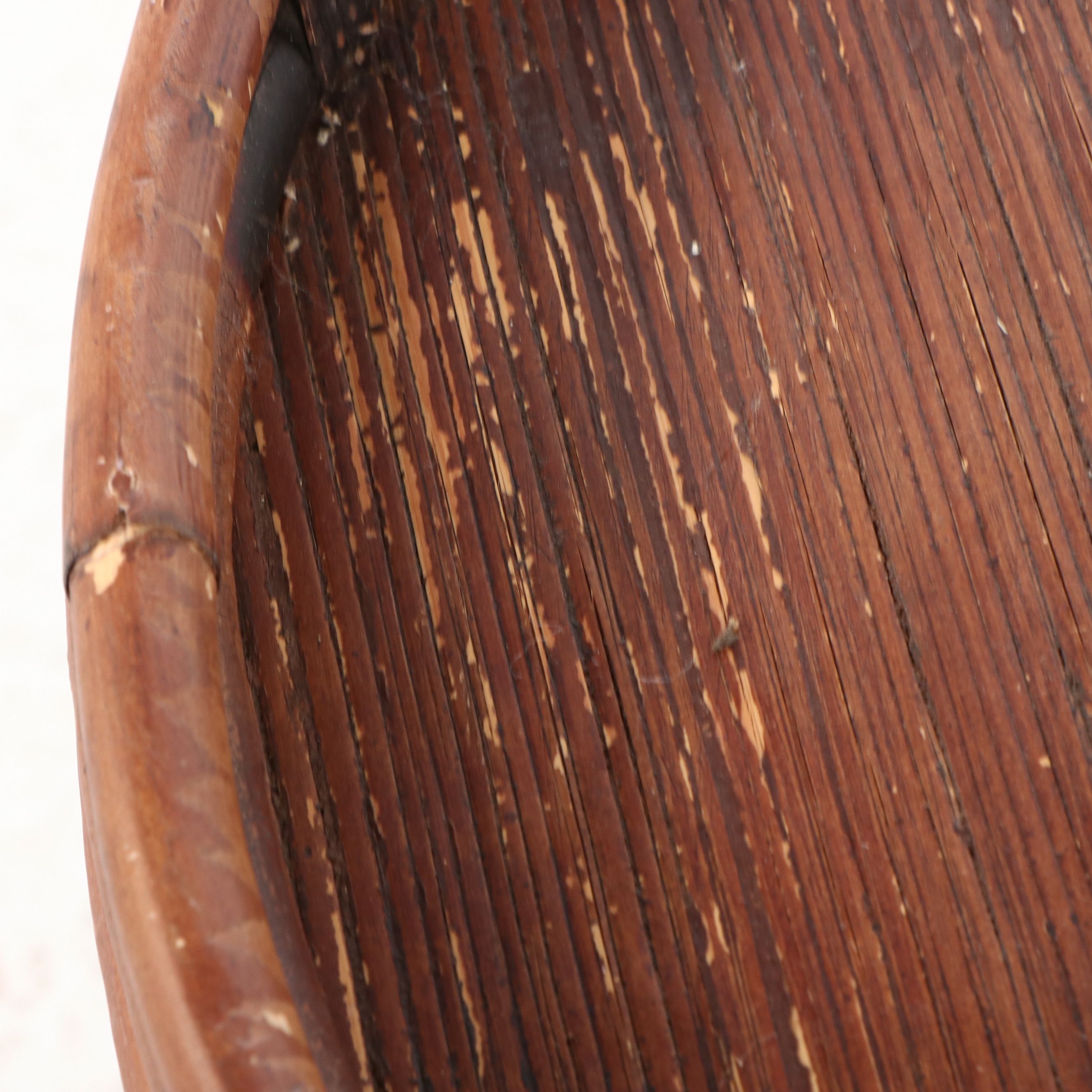 Rattan Tray Top Table, 20th Century