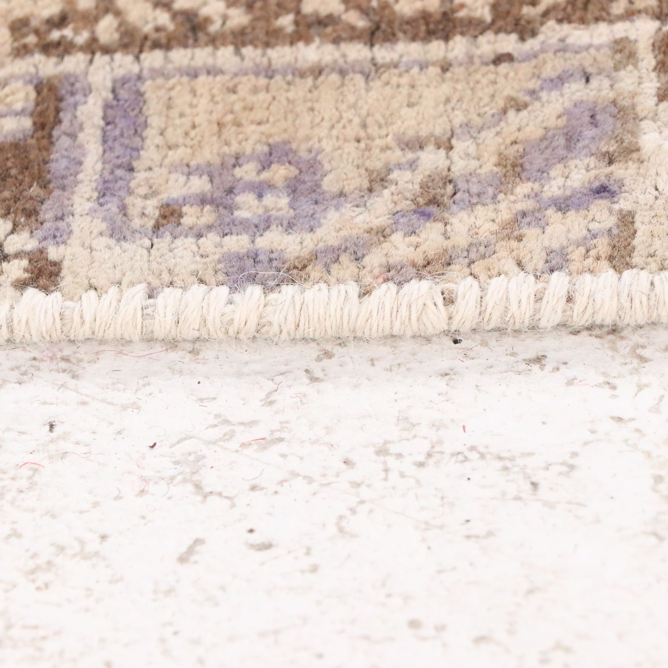 4'4 x 7'6 Hand-Knotted Persian Abadeh Area Rug