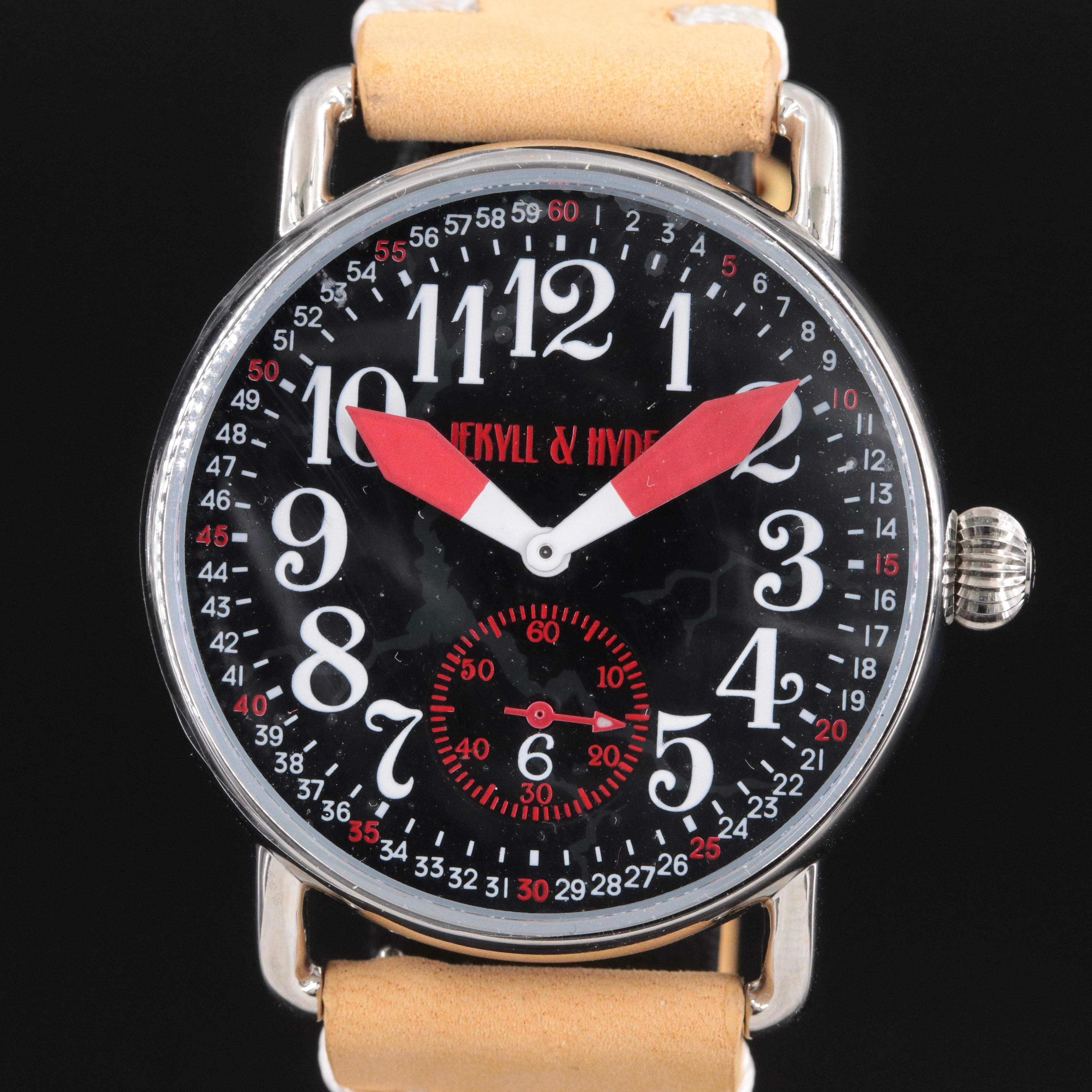 Jekyll & Hyde Unleash the Beast Stainless Steel Watch # 39-14A-RE