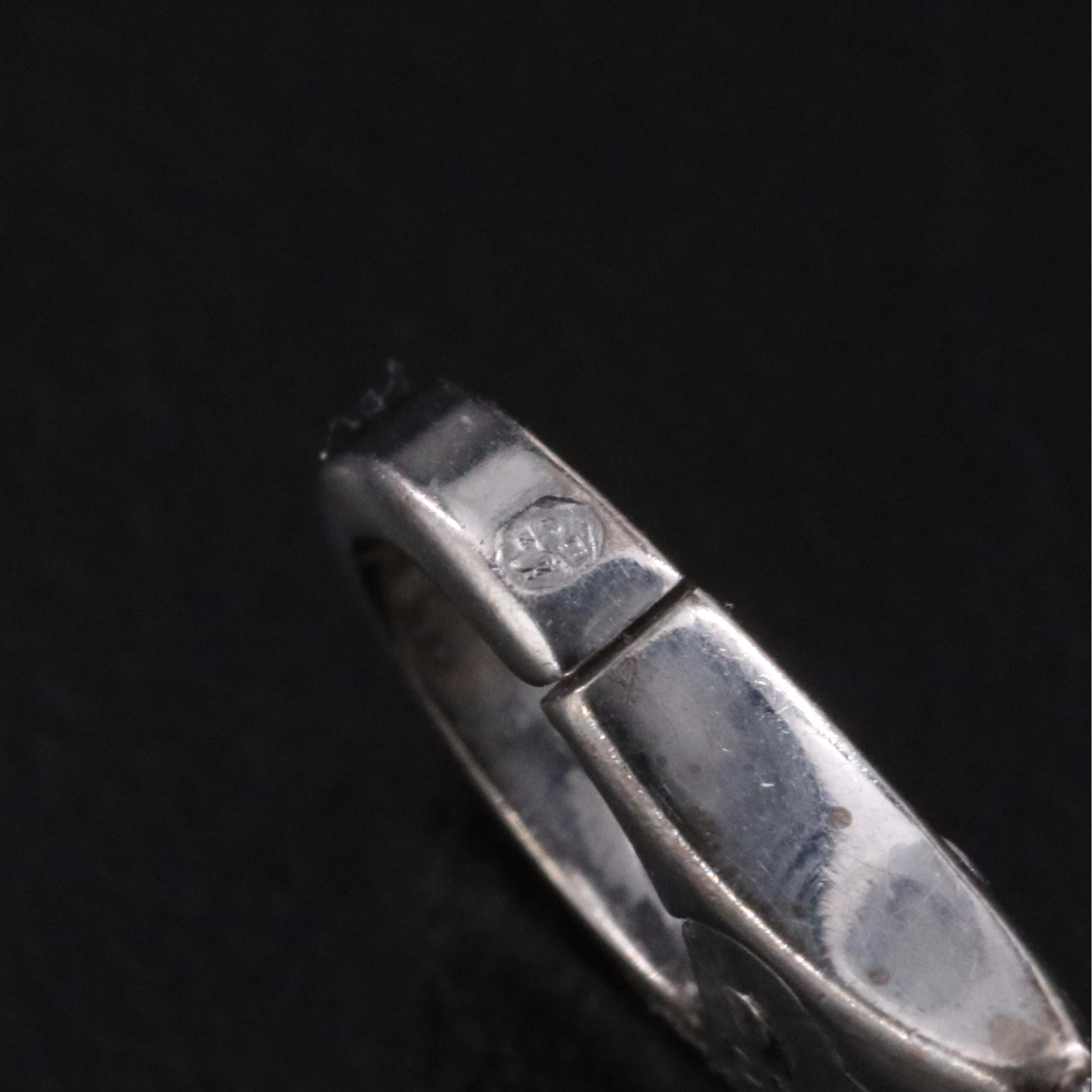 Cartier 18K Double C de Cartier Logo Charm