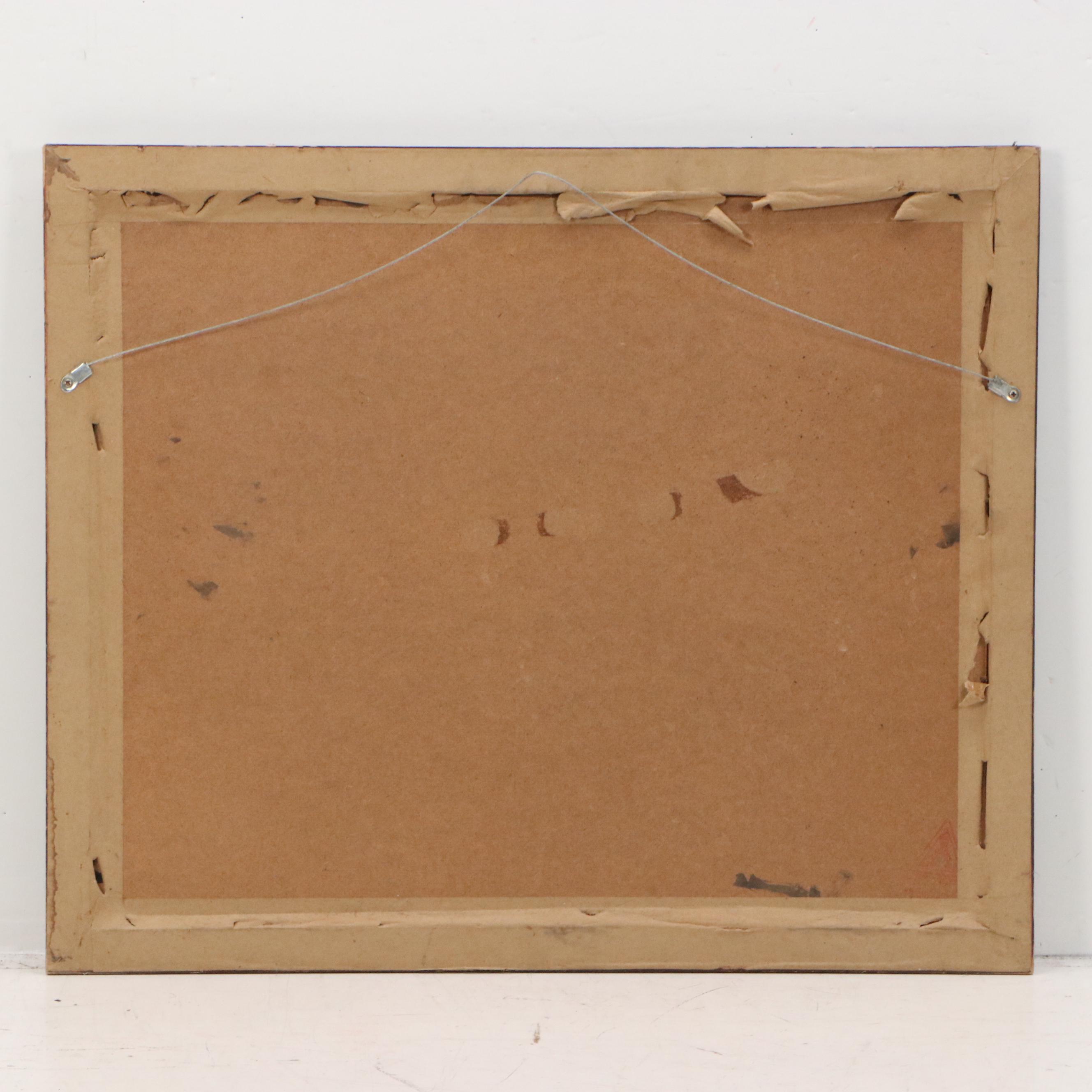 Cambodian Angkor Wat Promenade Scene Terracotta Tile Art