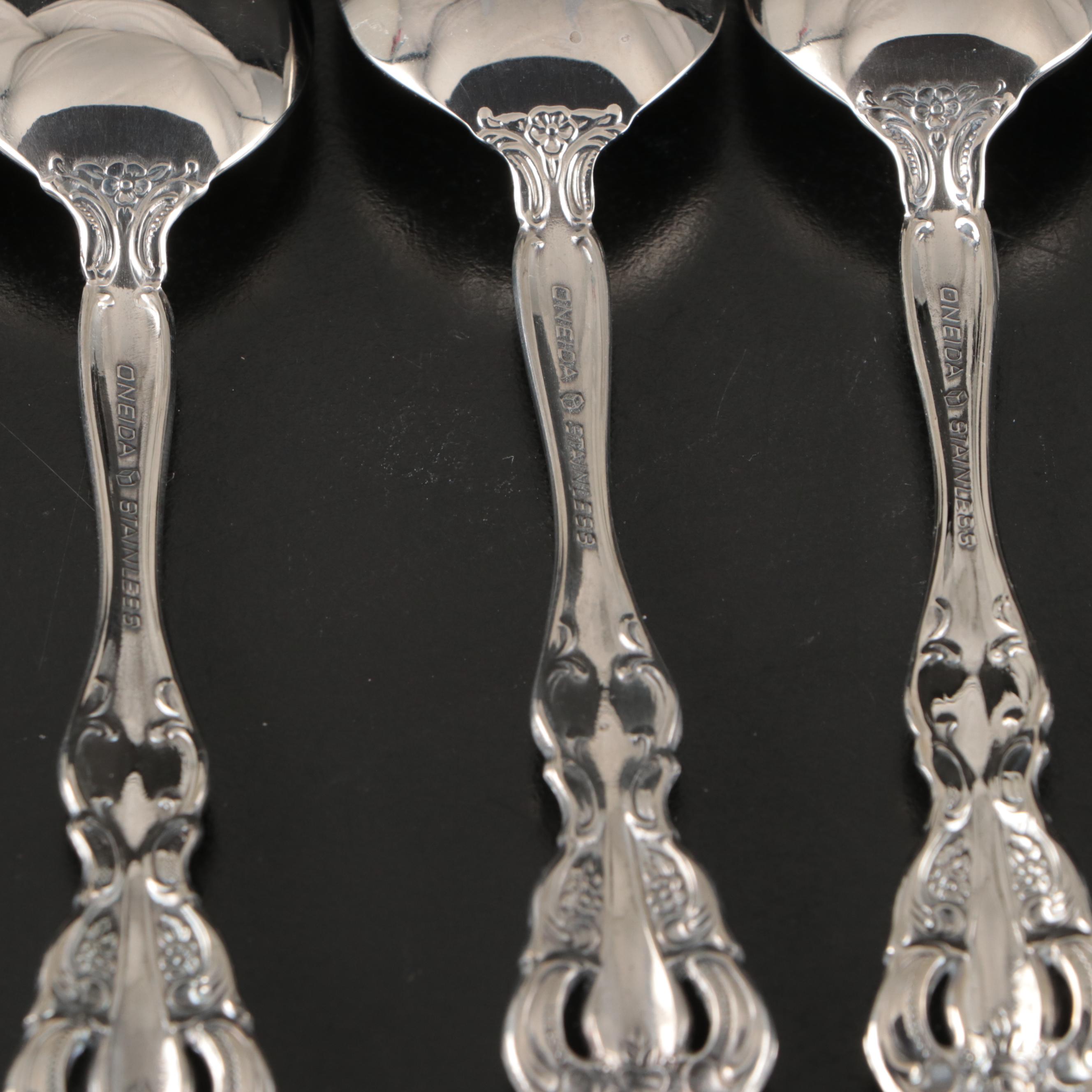 Oneida "Michelangelo" Stainless Teaspoons