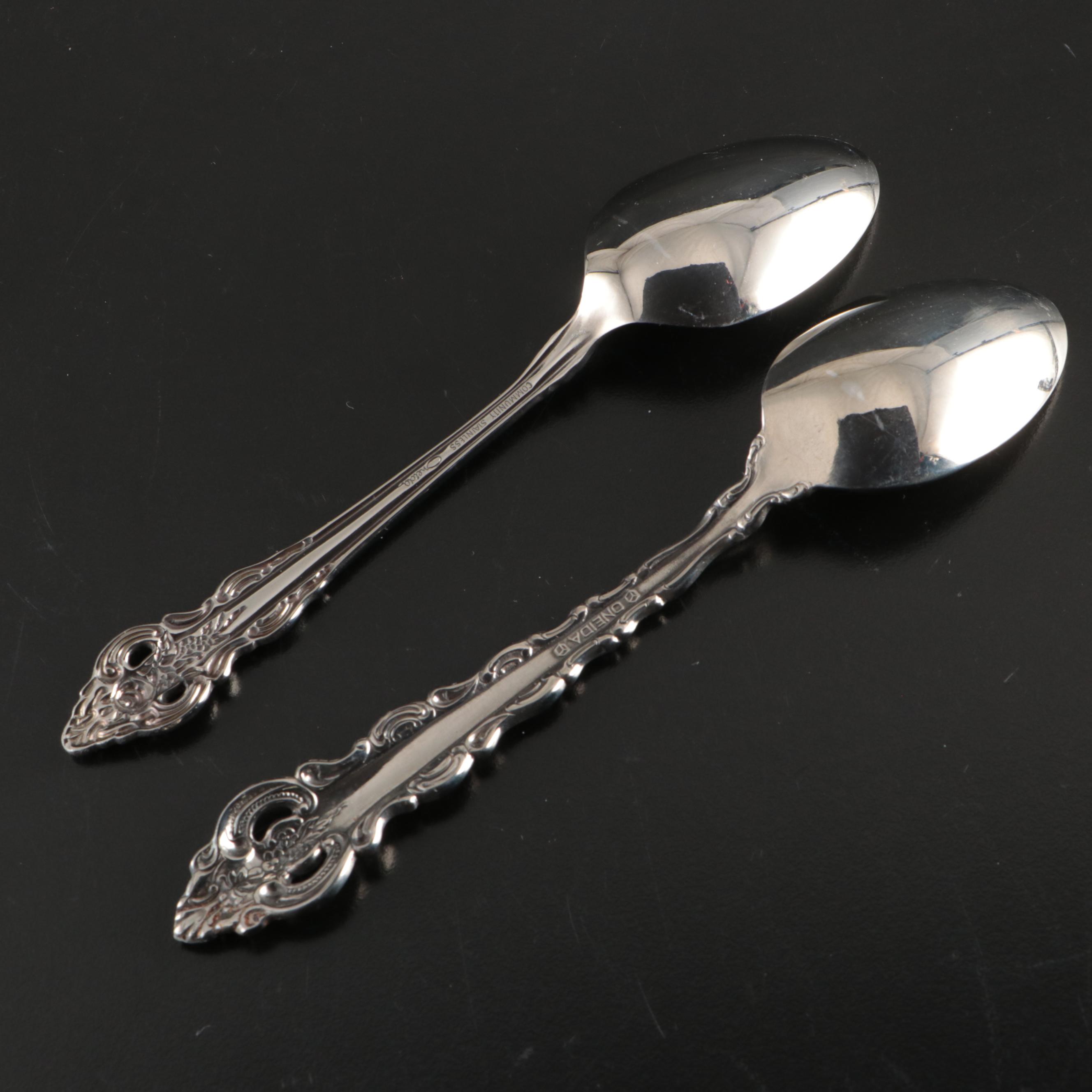 Oneida "Michelangelo" Stainless Teaspoons