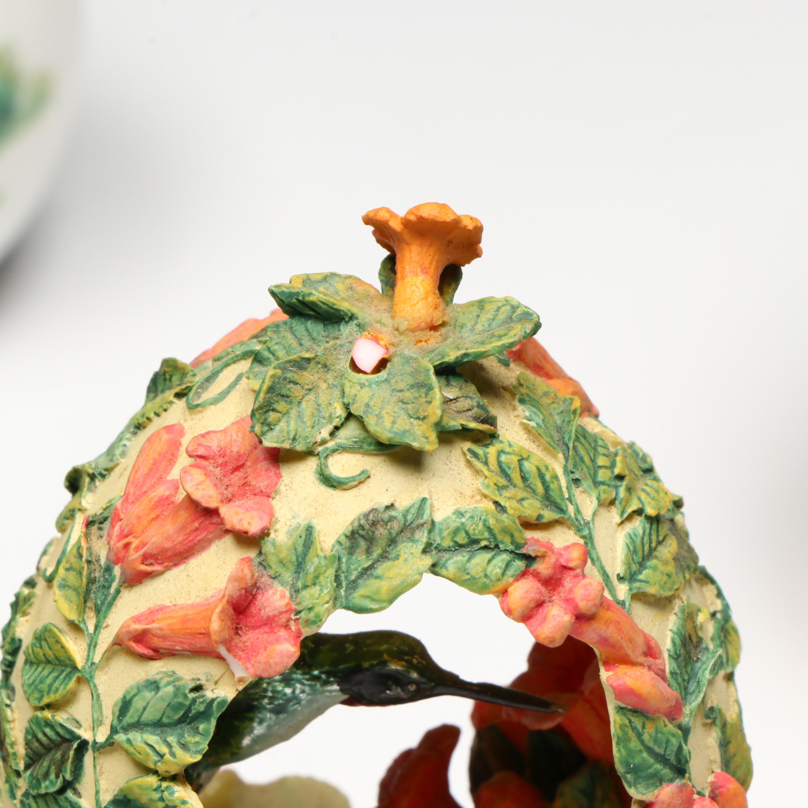 Lenox, Princeton Gallery, and More Decorative Porcelain and Resin Eggs