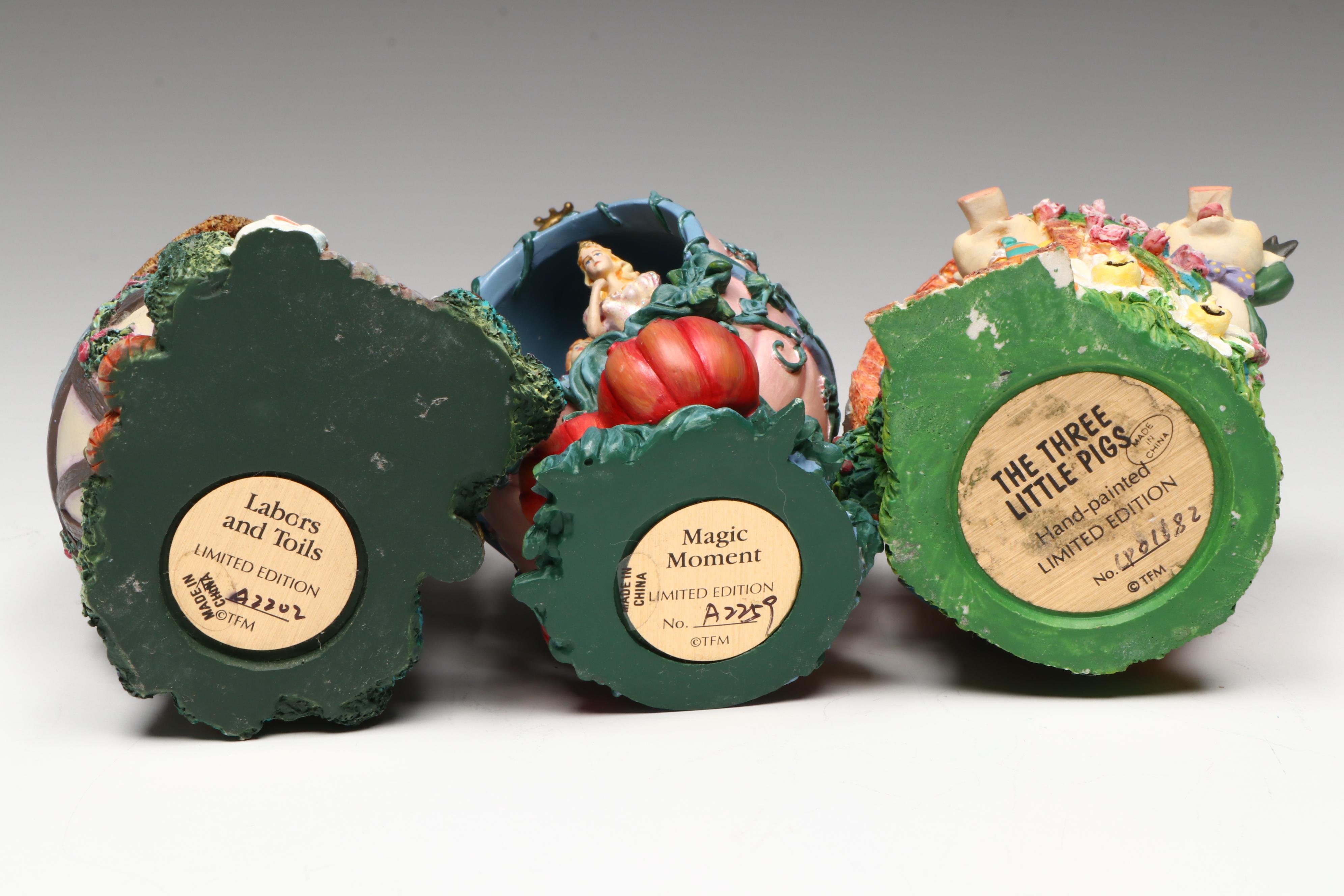 Lenox, Princeton Gallery, and More Decorative Porcelain and Resin Eggs