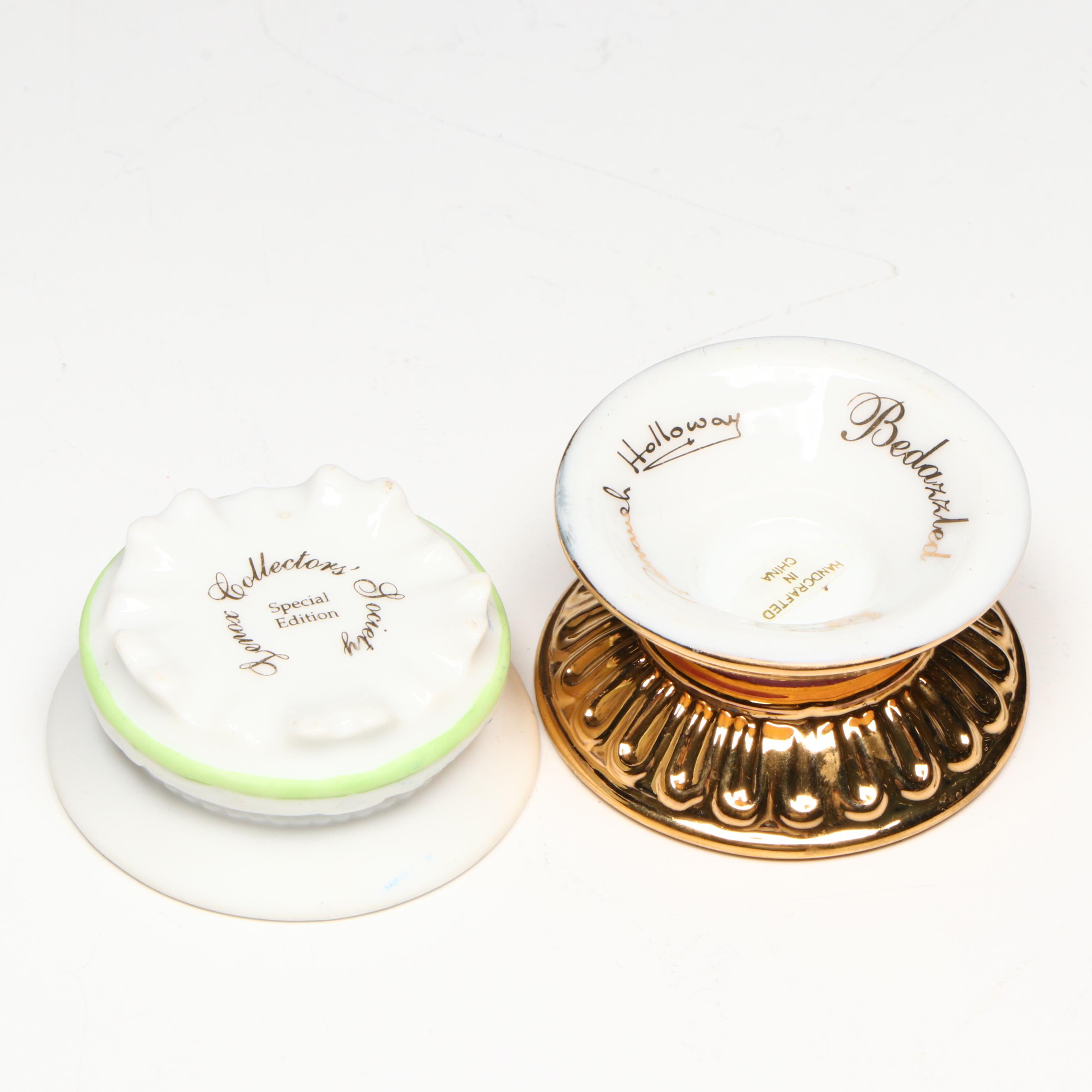 Lenox, Princeton Gallery, and More Decorative Porcelain and Resin Eggs