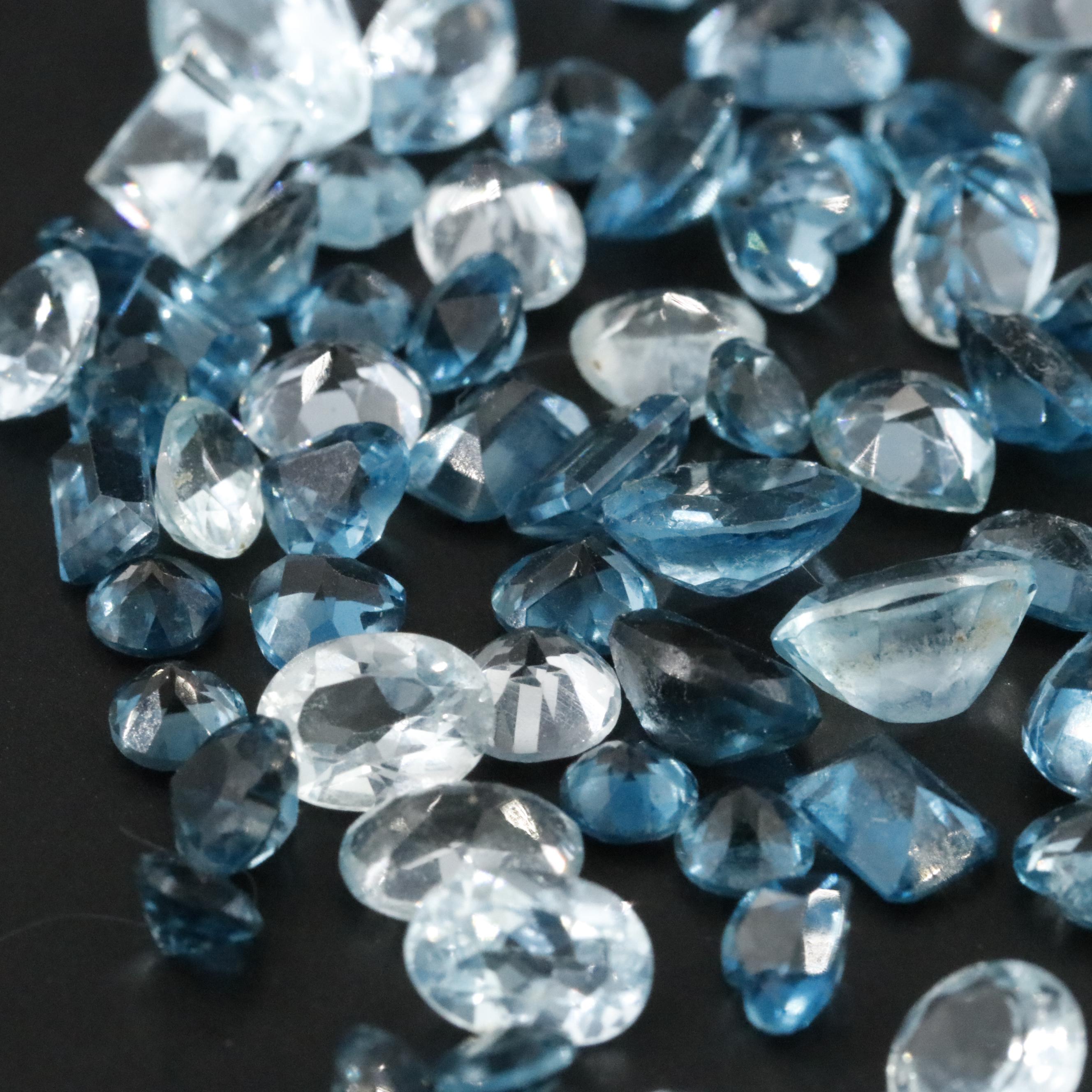 Loose 122.56 CTW Topaz Lot