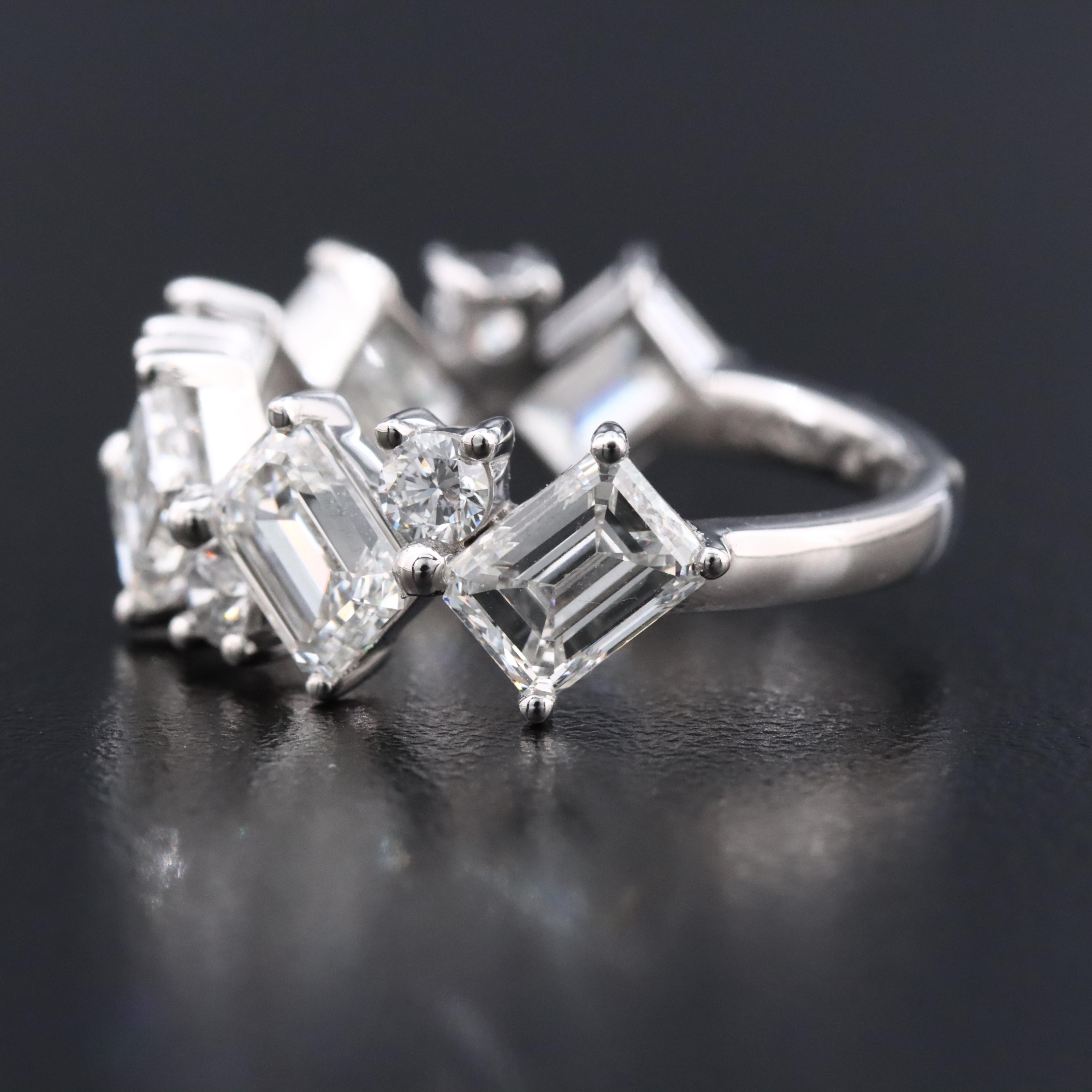 14K 5.00 CTW Lab Grown Diamond Ring