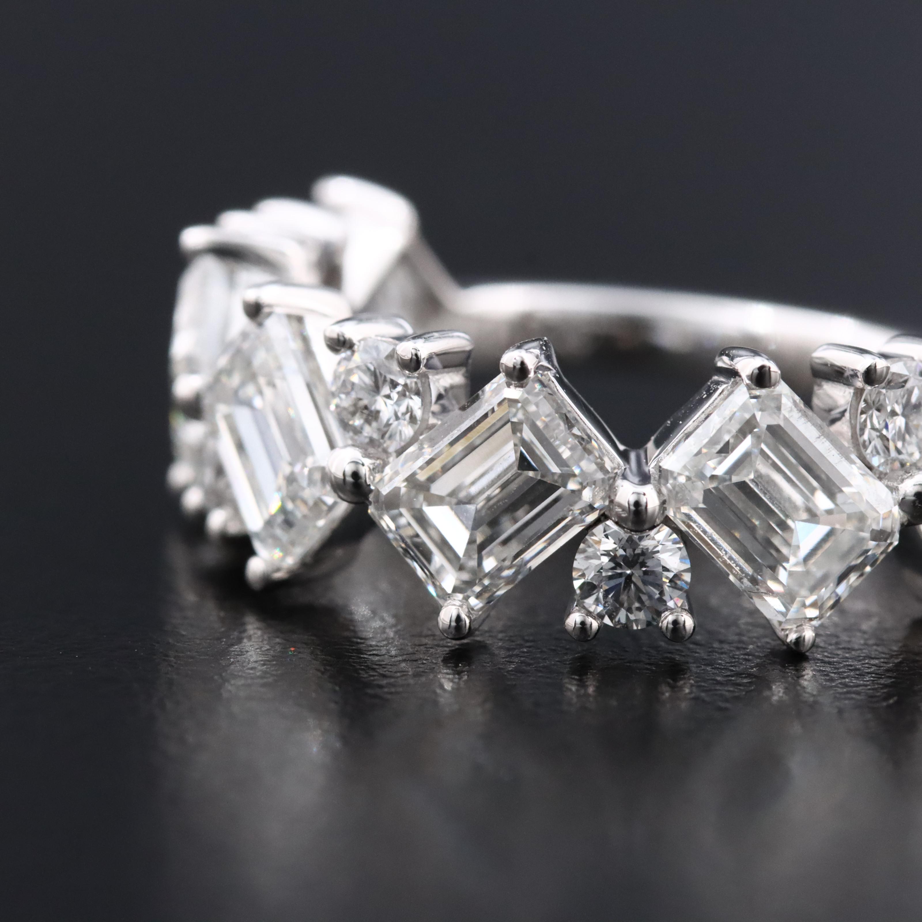 14K 5.00 CTW Lab Grown Diamond Ring