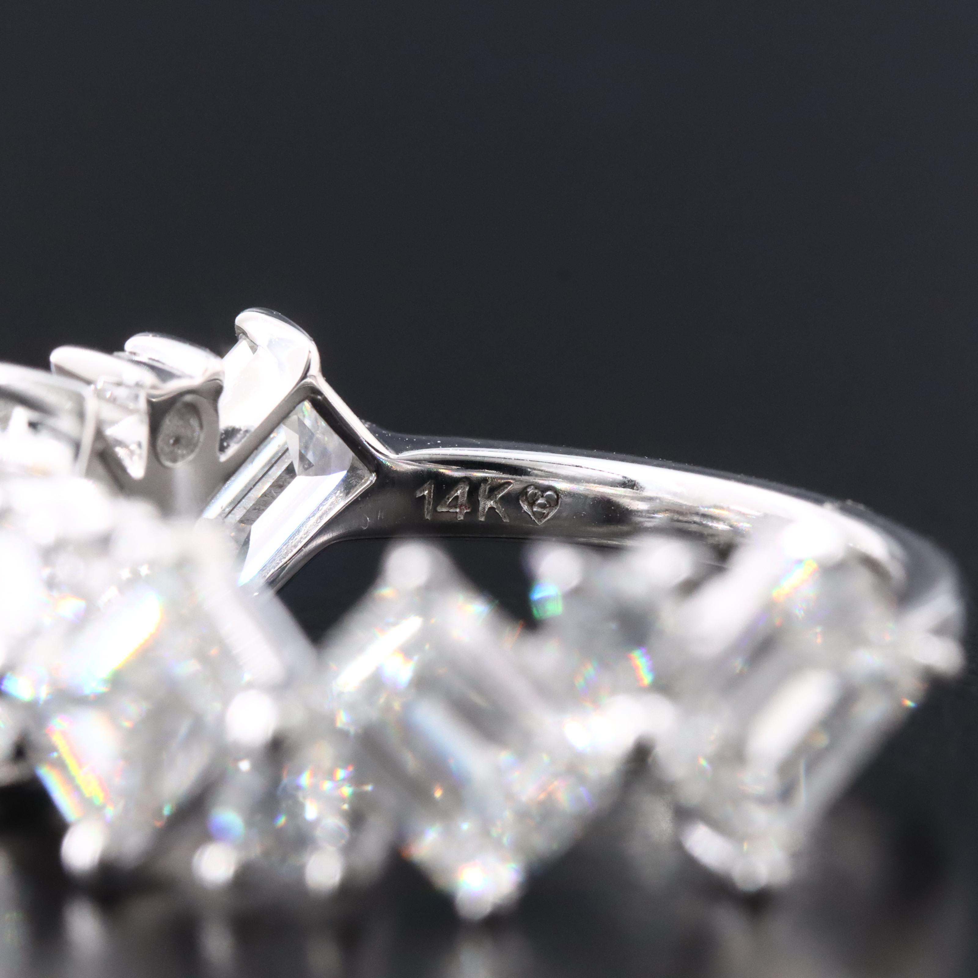 14K 5.00 CTW Lab Grown Diamond Ring