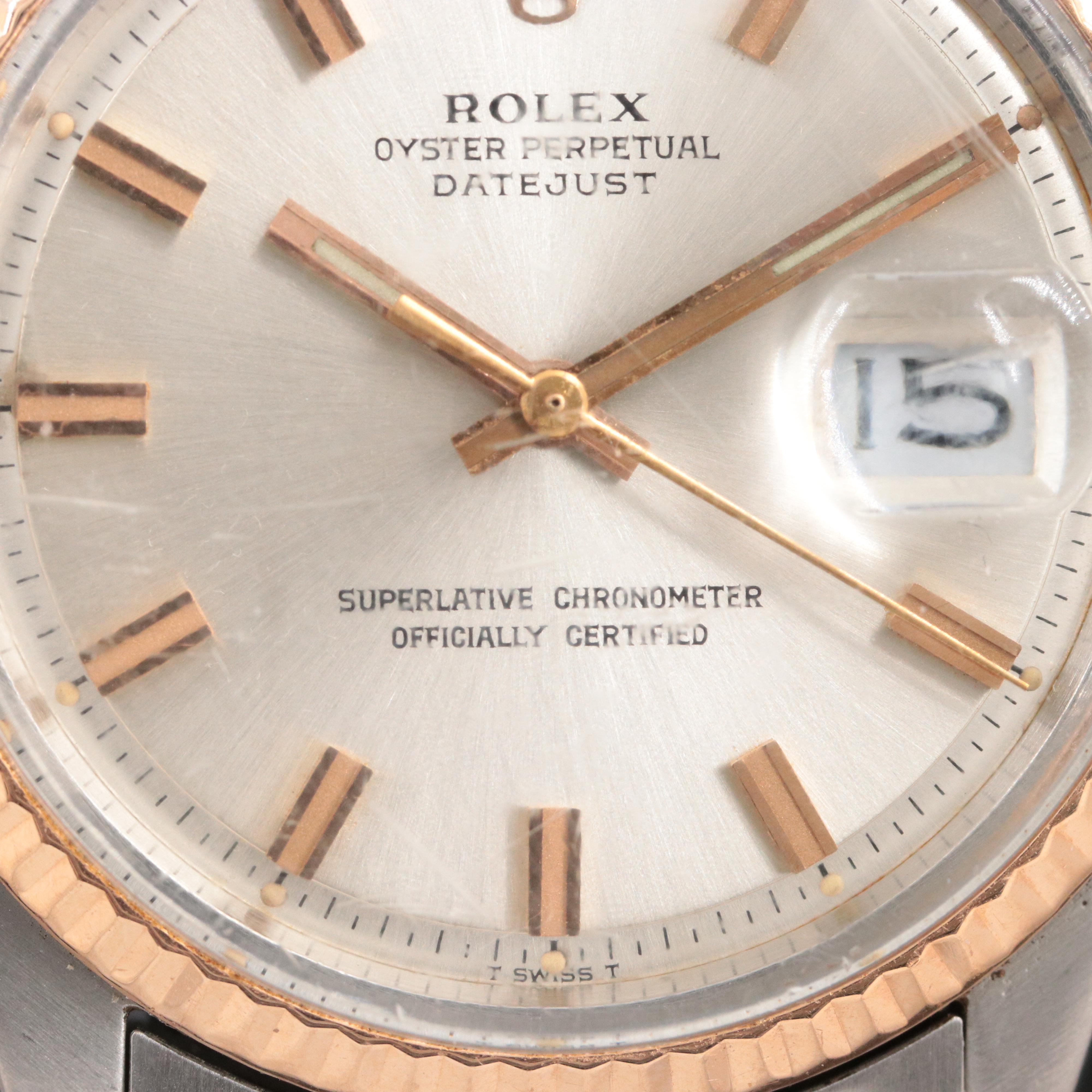 Rolex Datejust 1601 Watch c.1974