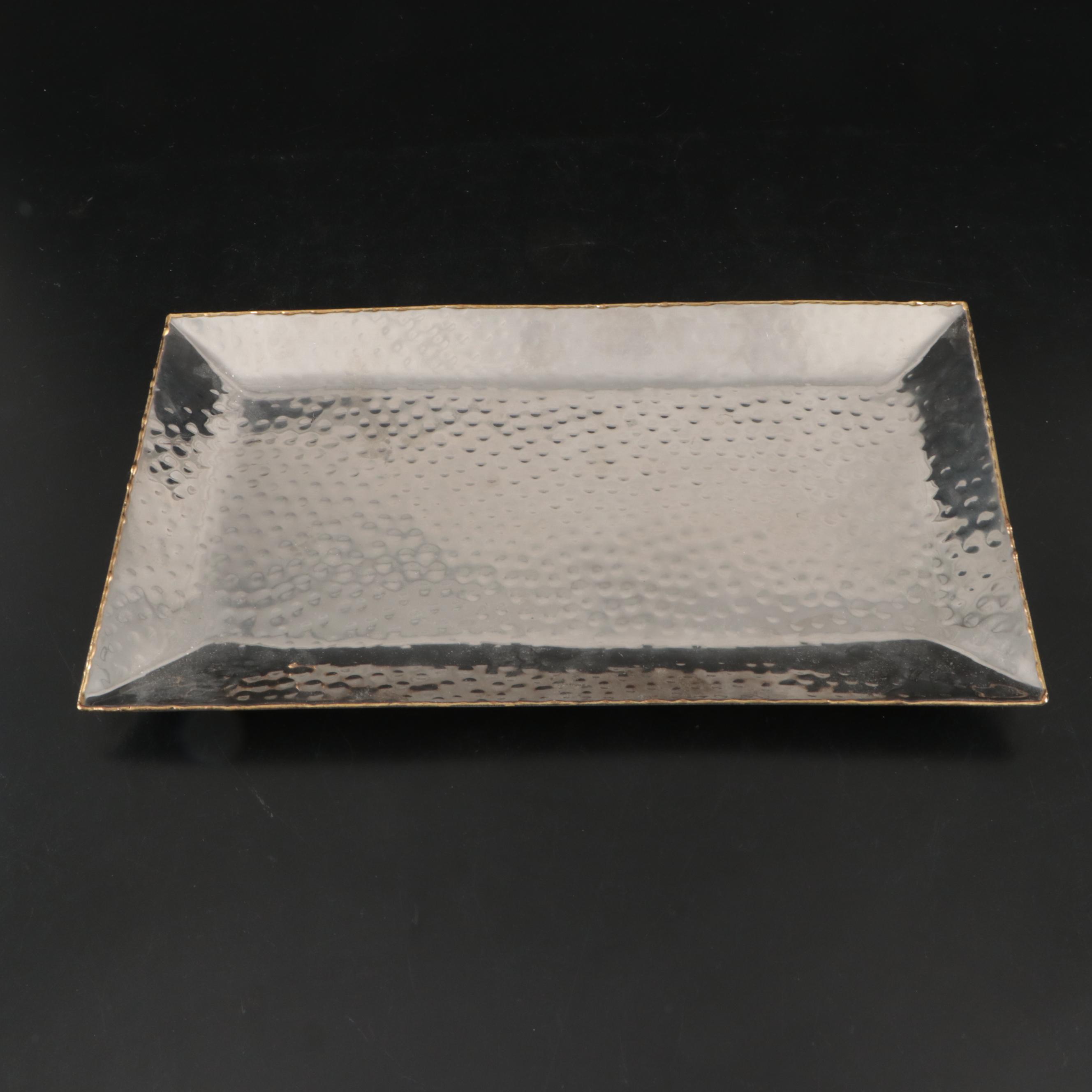 Godinger Hammered Rectangular Tray, Other Cigarette Accessories, Carafe, More