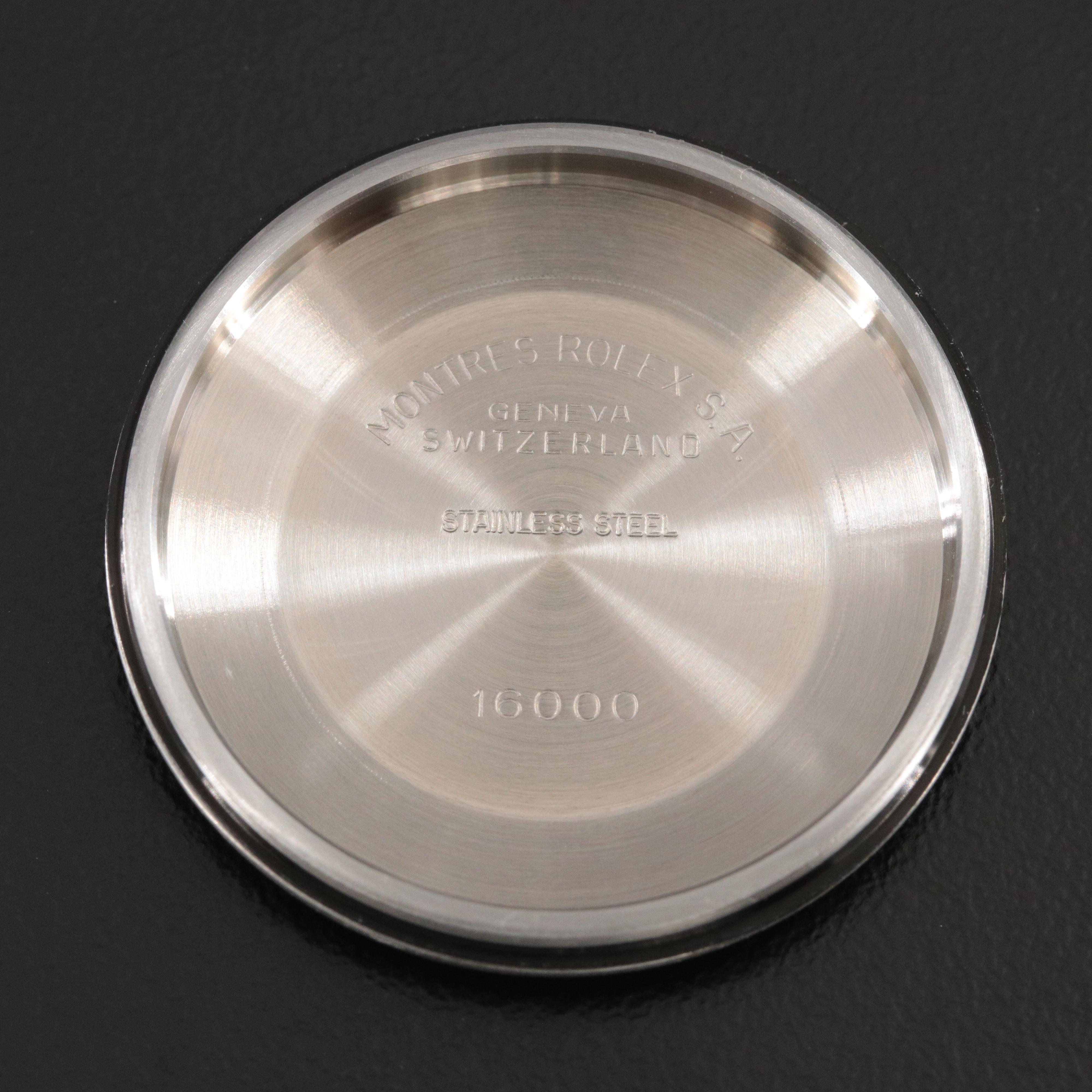 1983 Rolex Datejust Engine Turned Bezel Steel Watch