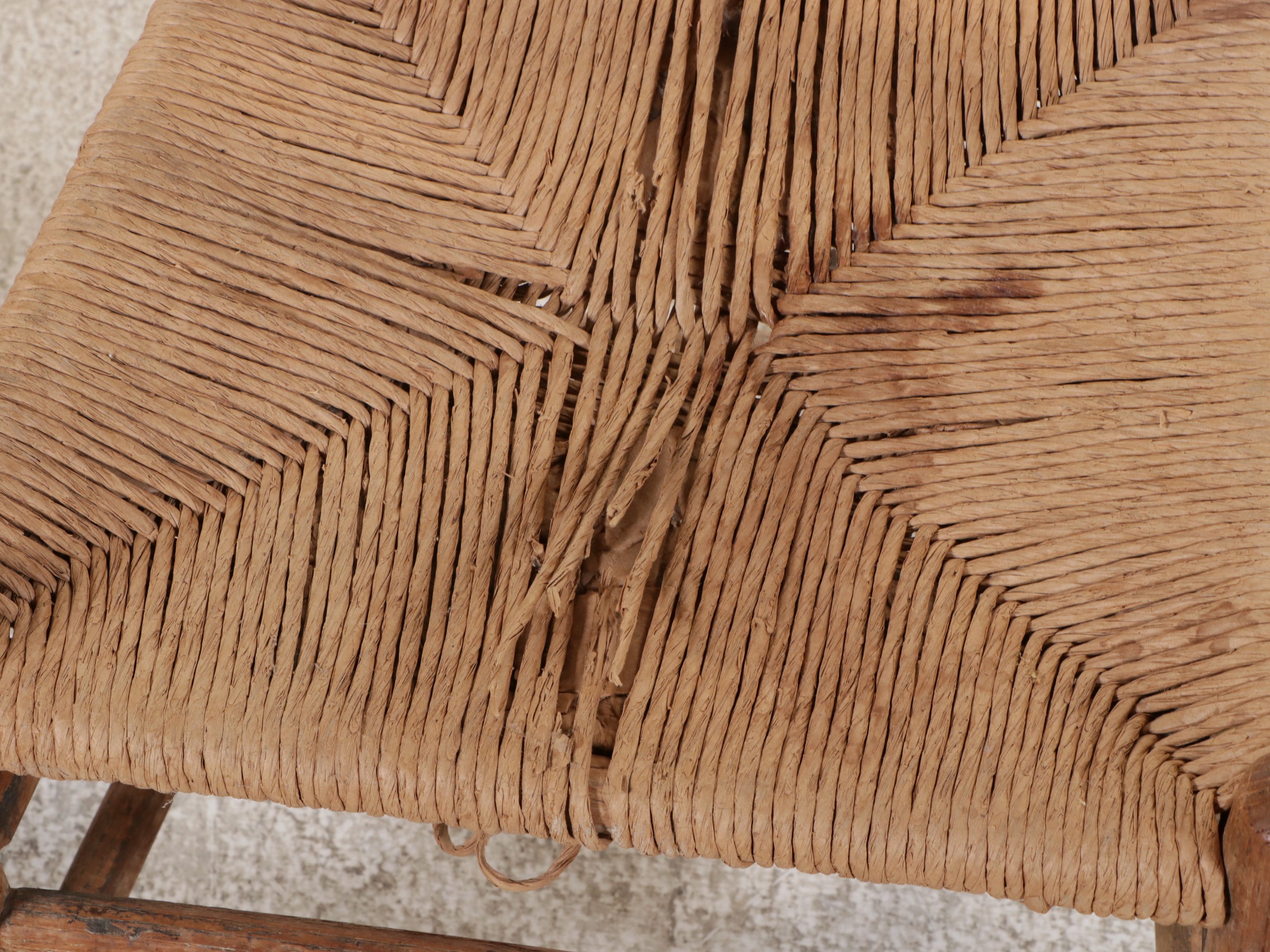 Three Early American Style Ladder Back Side Chairs