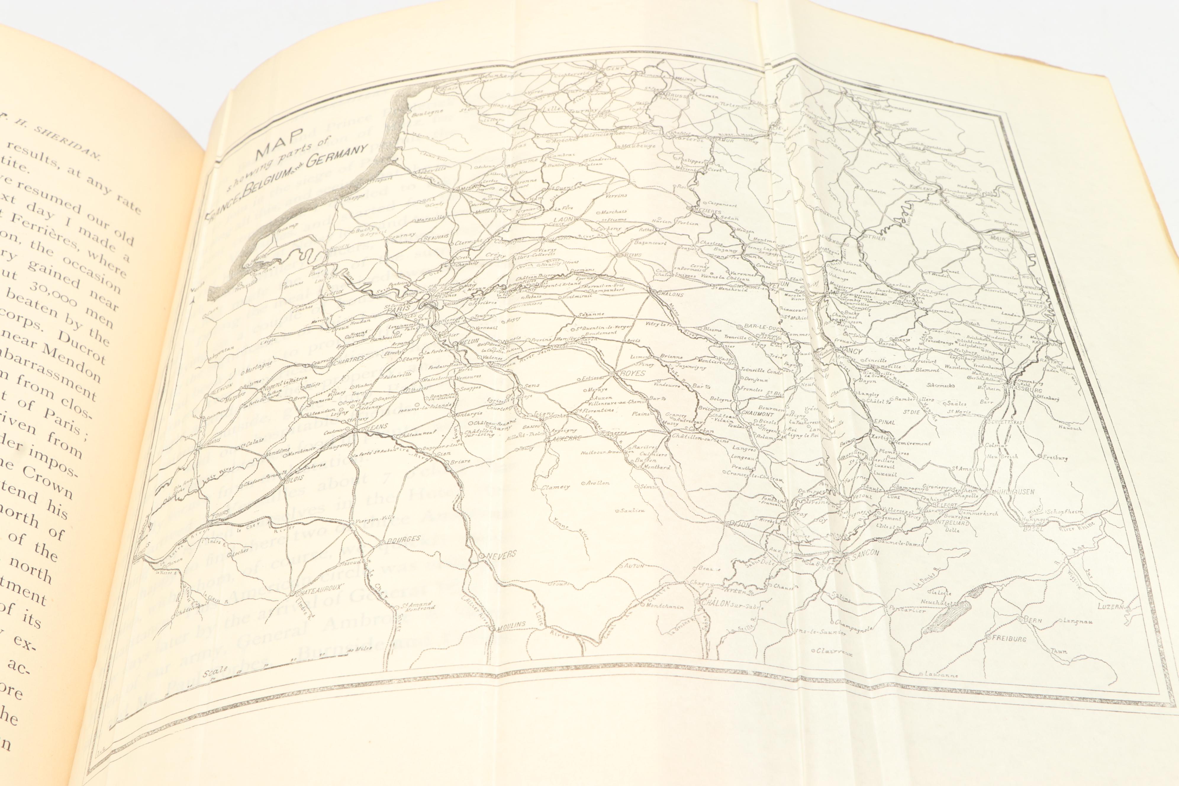 First Edition "Personal Memoirs of P. H. Sheridan" Two-Volume Set, 1888