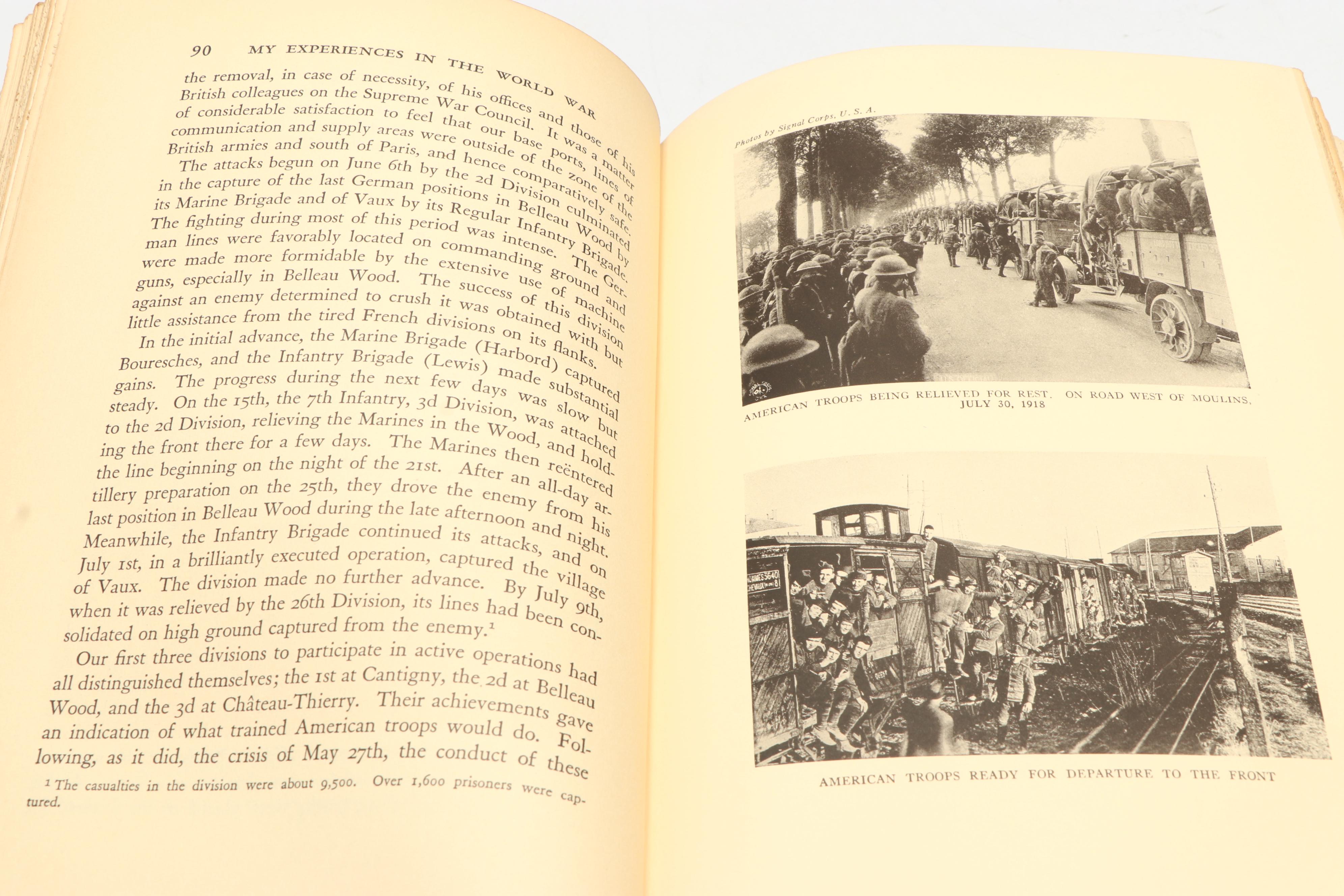 Author's Autograph Edition "My Experiences in the World War" by John J. Pershing