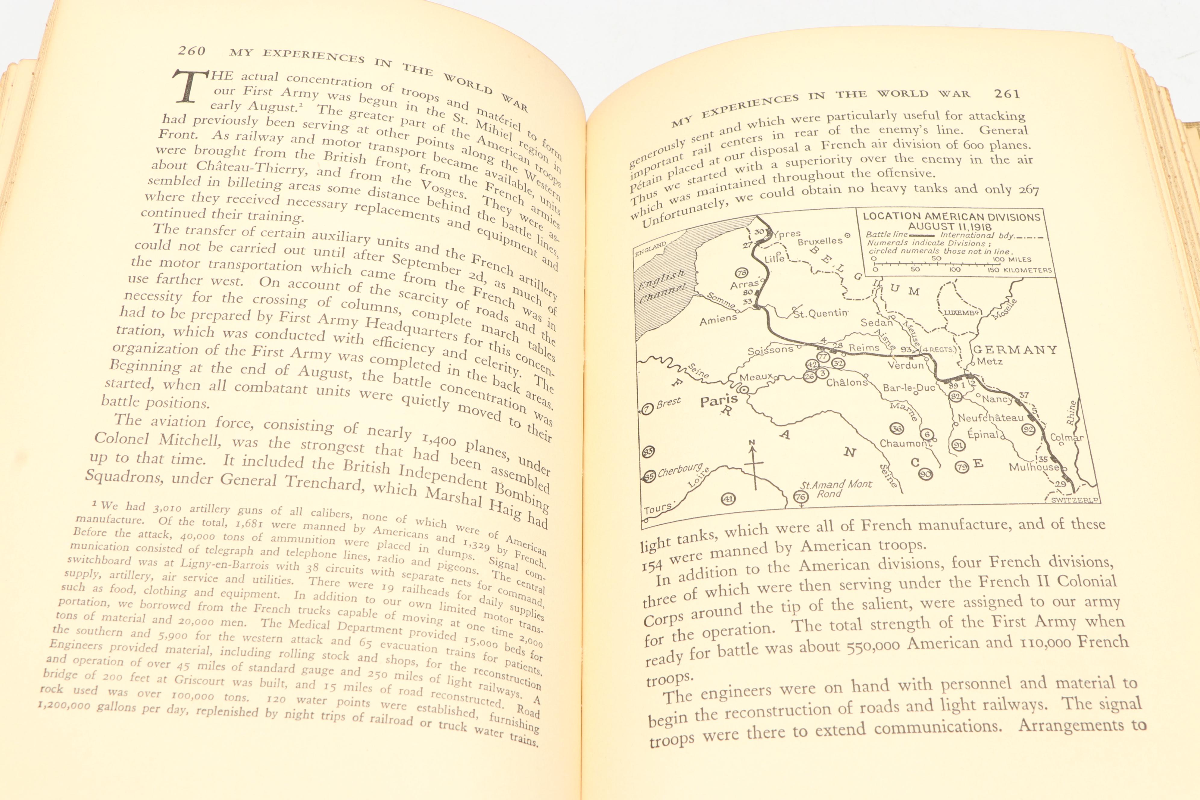 Author's Autograph Edition "My Experiences in the World War" by John J. Pershing