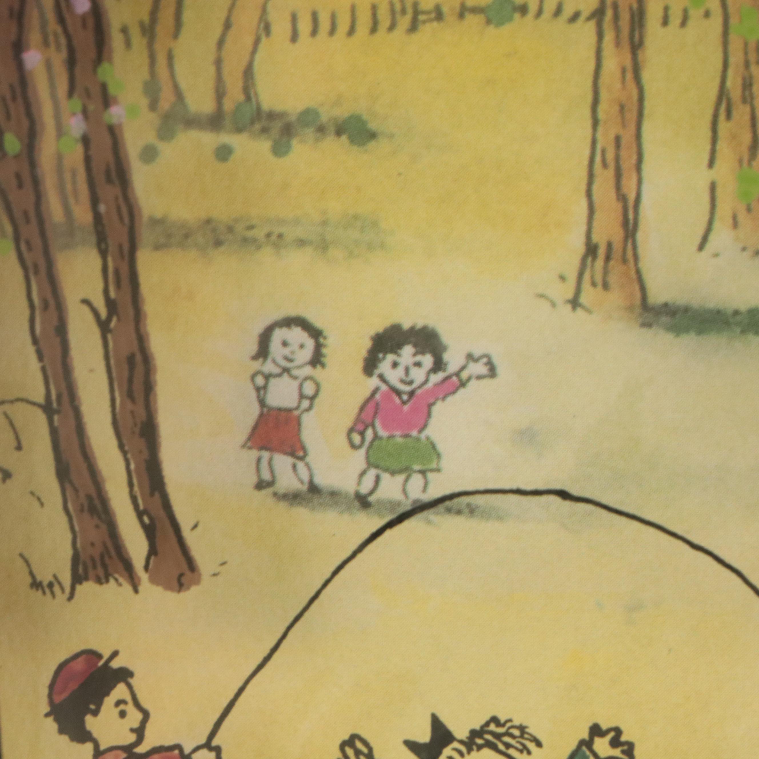 Jean-Pierre Weill Vitreographs "Girl Flowers Balcony" and Children at Play