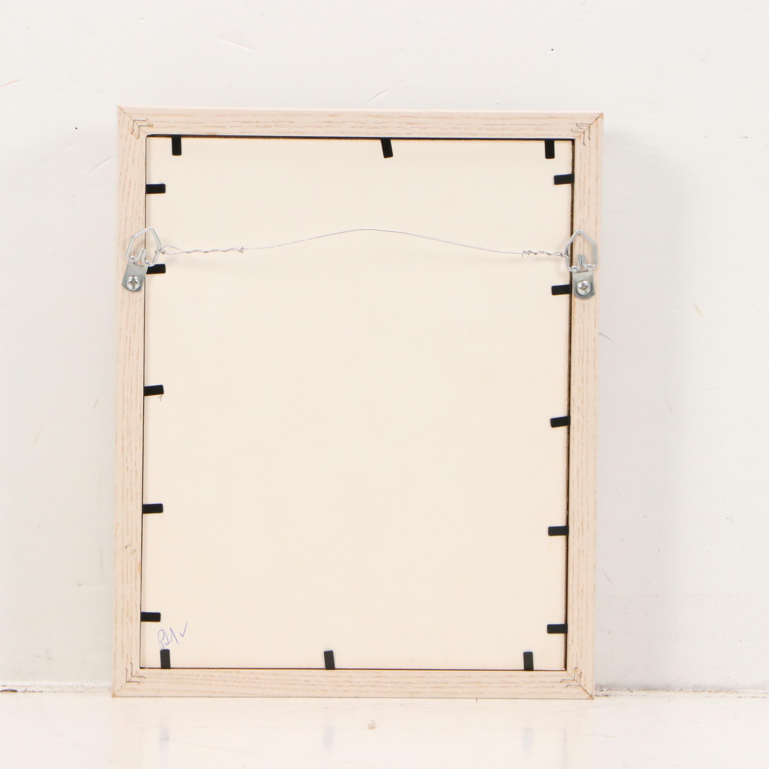 Jean-Pierre Weill Vitreographs "Girl Flowers Balcony" and Children at Play