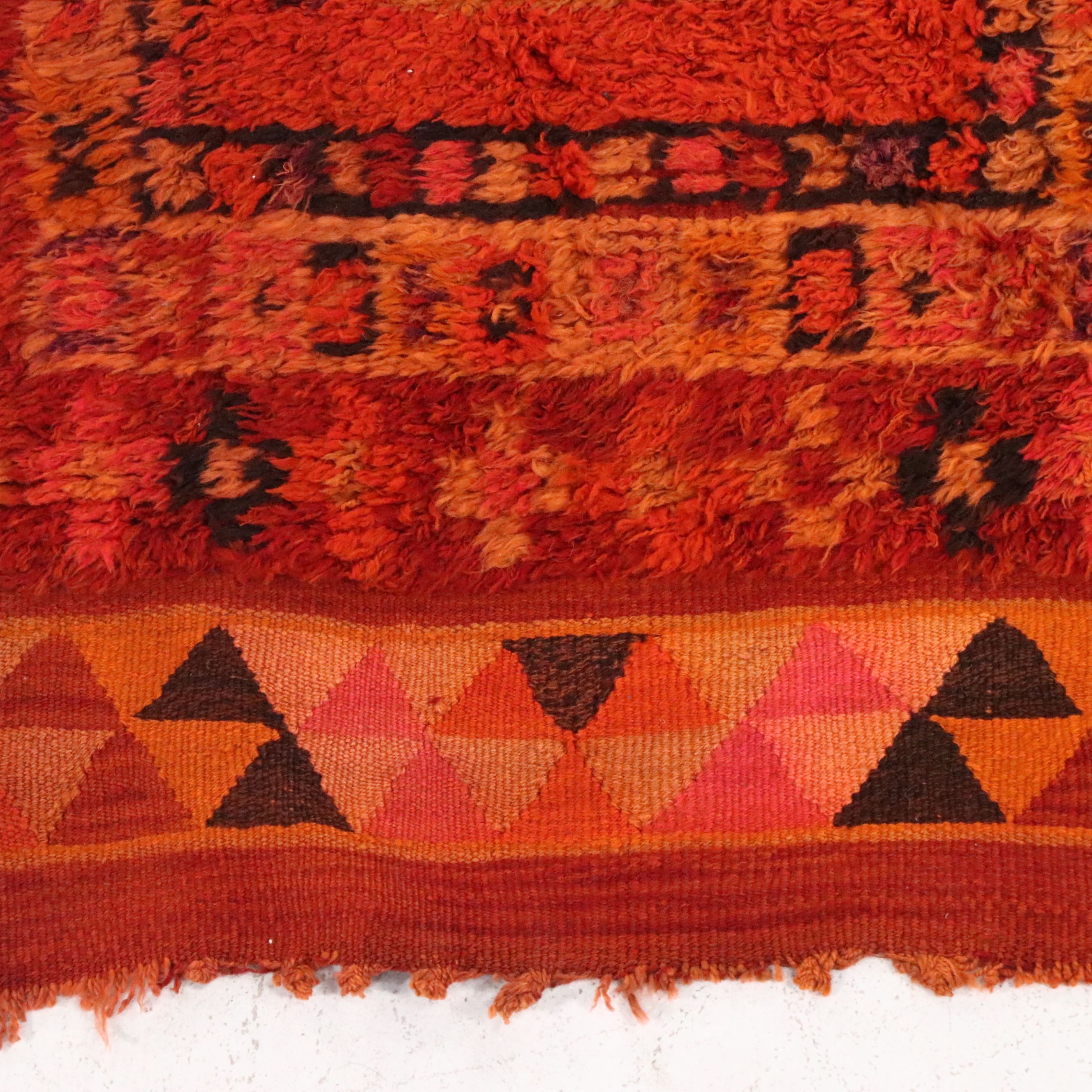 2'8 x 10'10 Hand-Knotted Turkish Village Carpet Runner