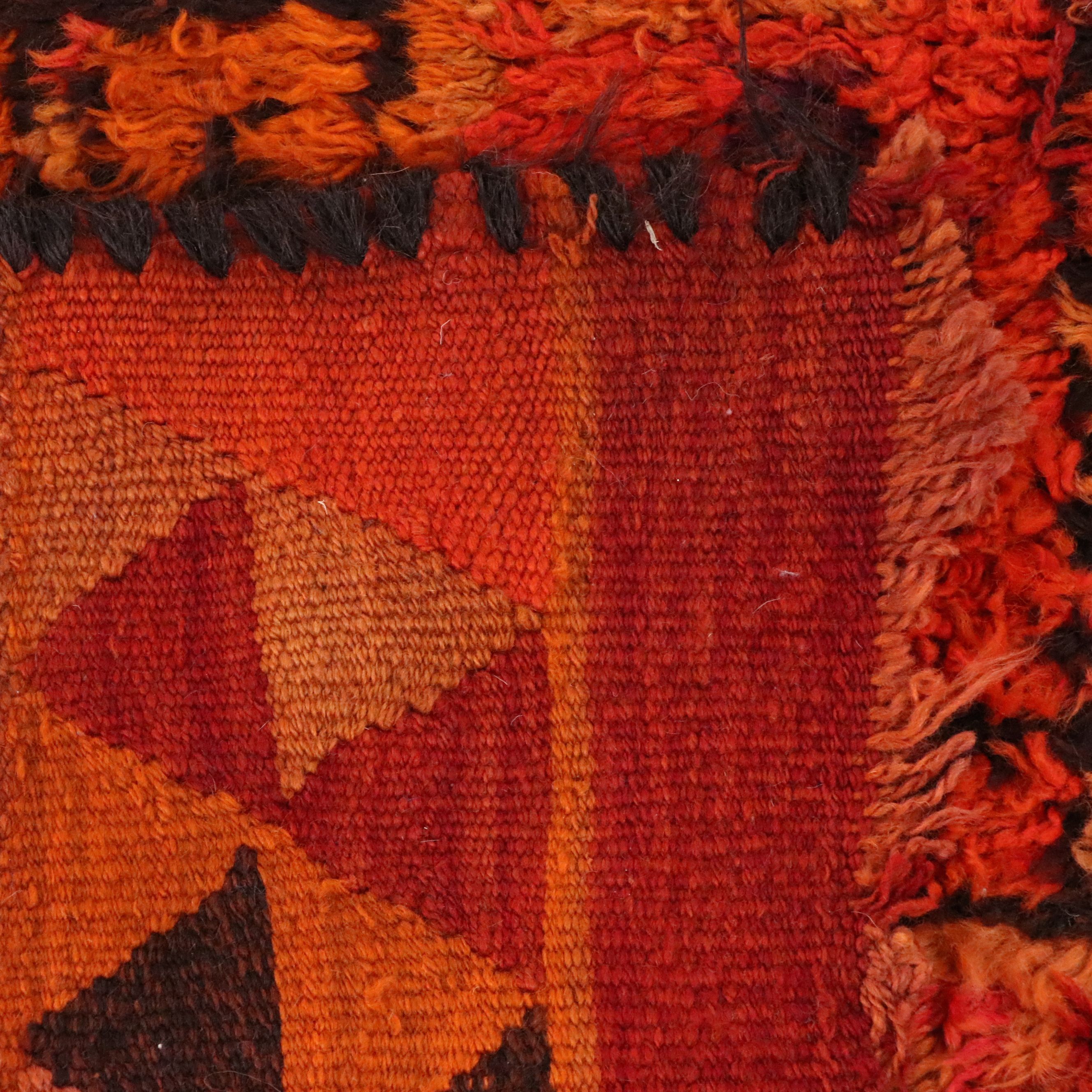 2'8 x 10'10 Hand-Knotted Turkish Village Carpet Runner