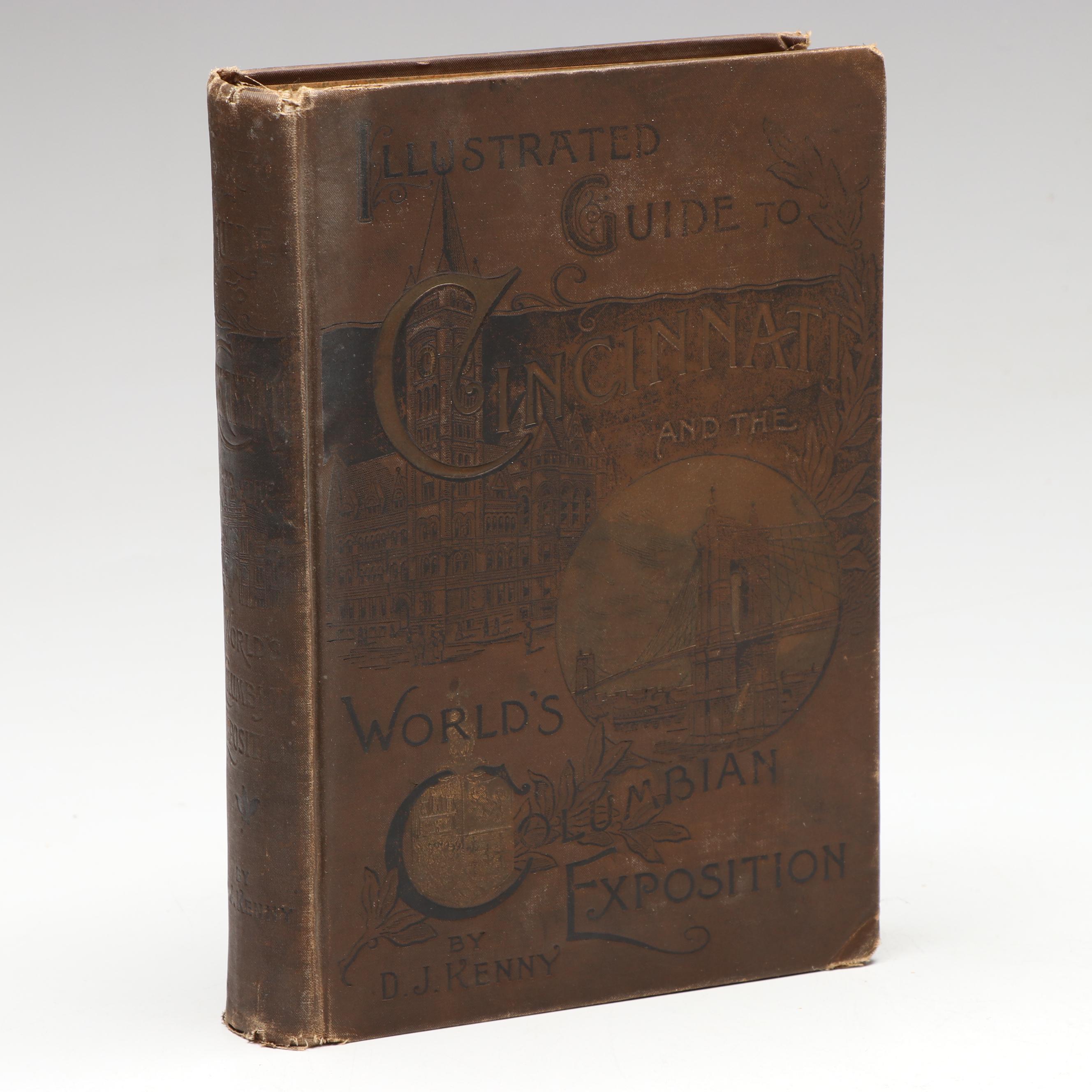 "Illustrated Guide to Cincinnati and Columbian Exposition" by D. J. Kenny, 1893