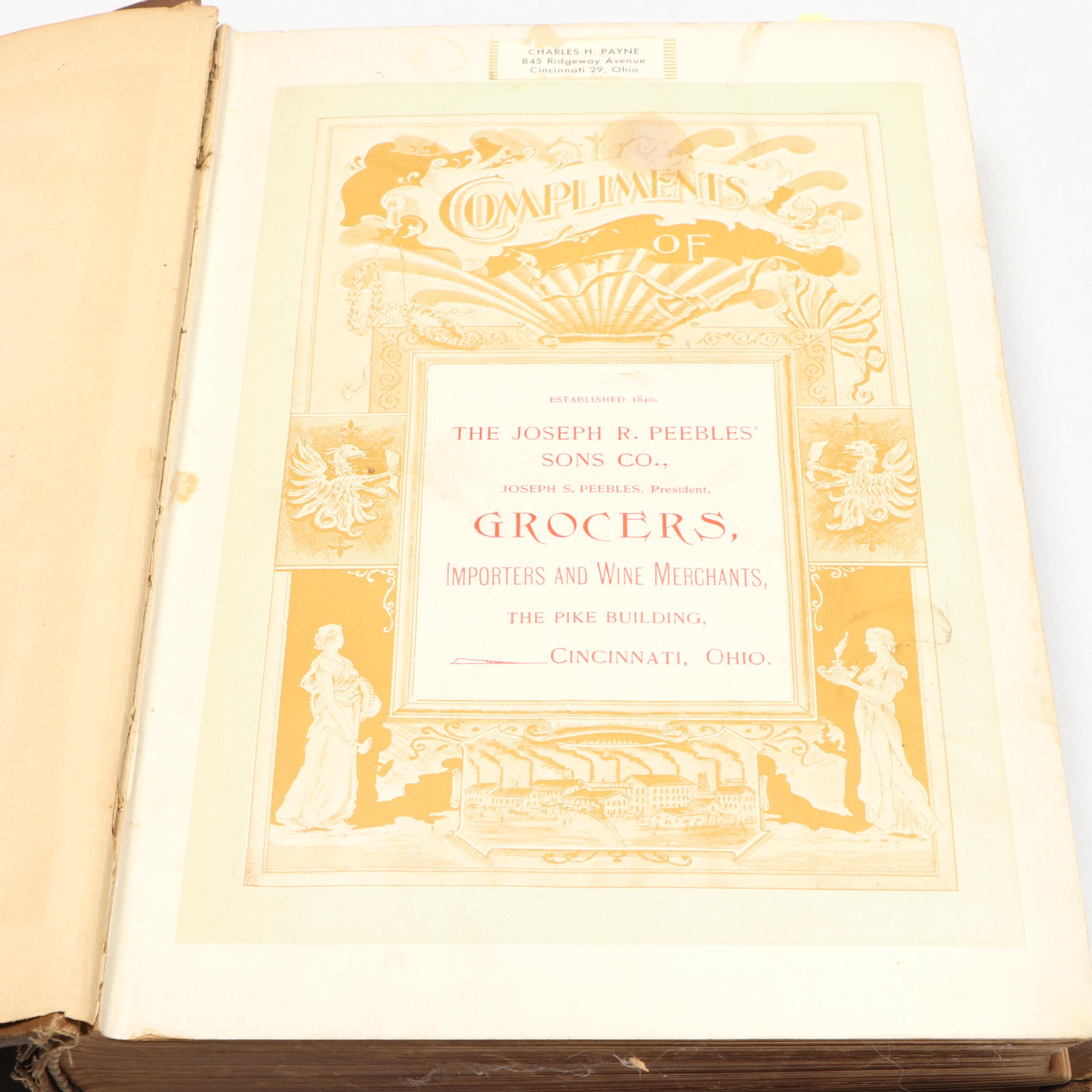 "Illustrated Guide to Cincinnati and Columbian Exposition" by D. J. Kenny, 1893