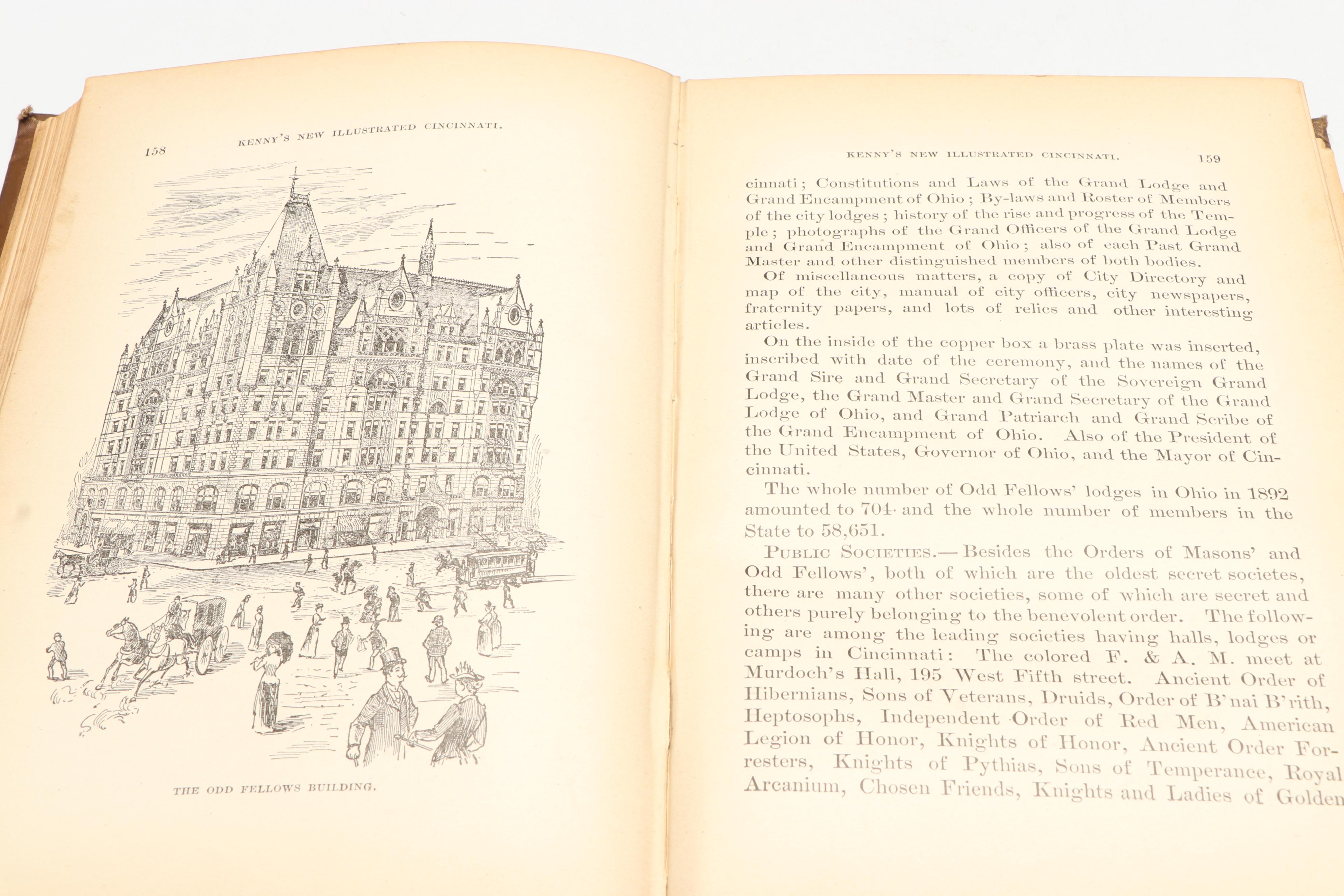 "Illustrated Guide to Cincinnati and Columbian Exposition" by D. J. Kenny, 1893