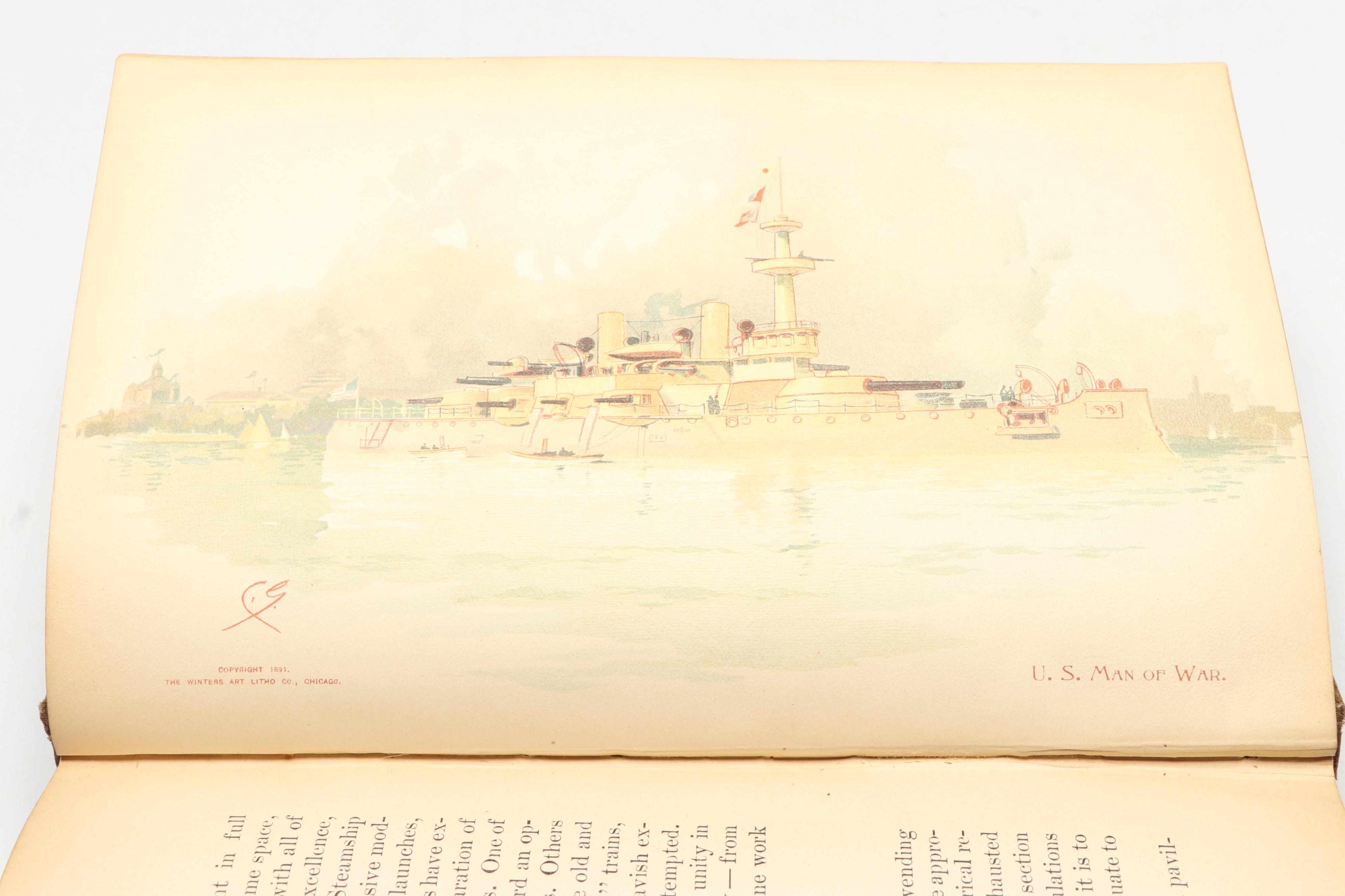 "Illustrated Guide to Cincinnati and Columbian Exposition" by D. J. Kenny, 1893