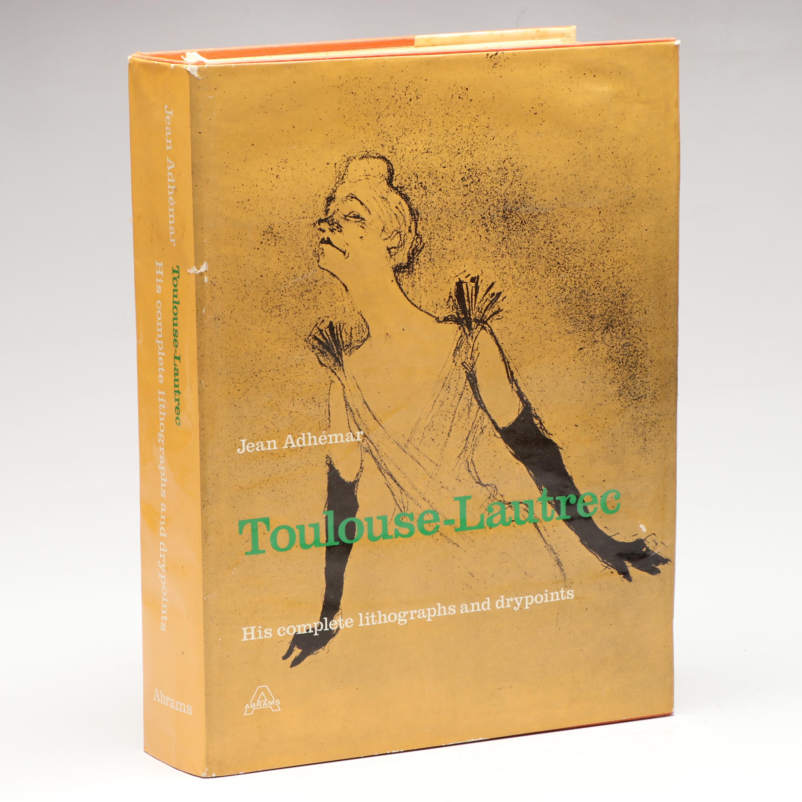 "Toulouse-Lautrec: His Complete Lithographs and Drypoints" by Jean Adhémar, 1964