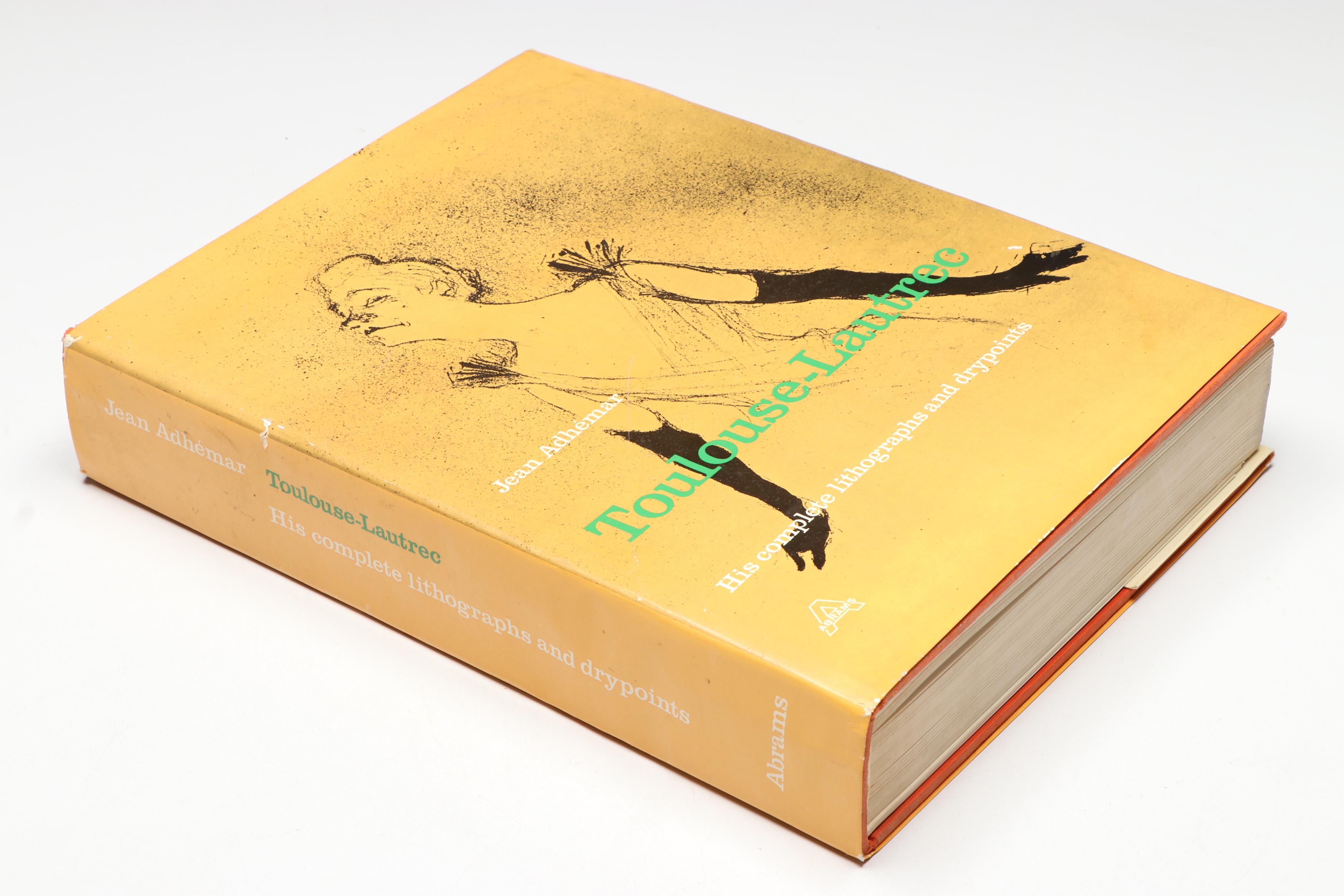 "Toulouse-Lautrec: His Complete Lithographs and Drypoints" by Jean Adhémar, 1964