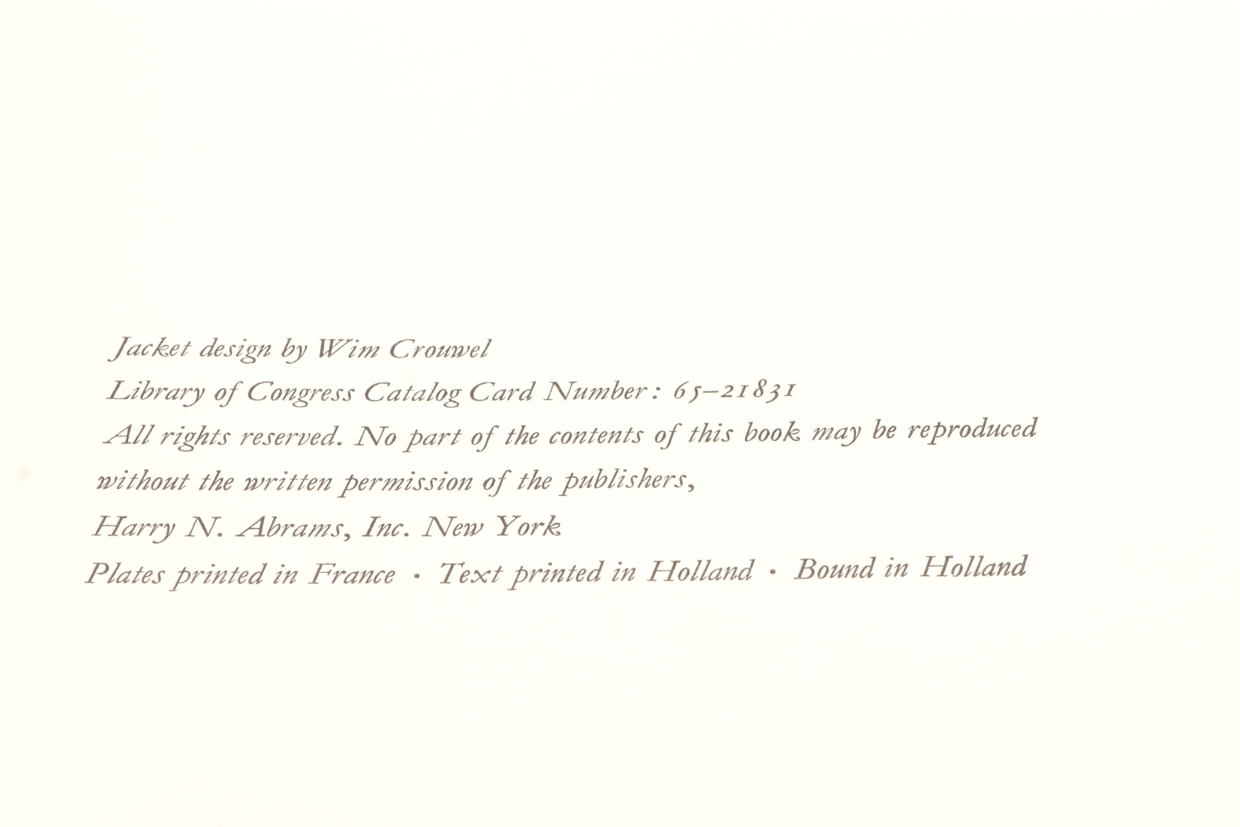 "Toulouse-Lautrec: His Complete Lithographs and Drypoints" by Jean Adhémar, 1964