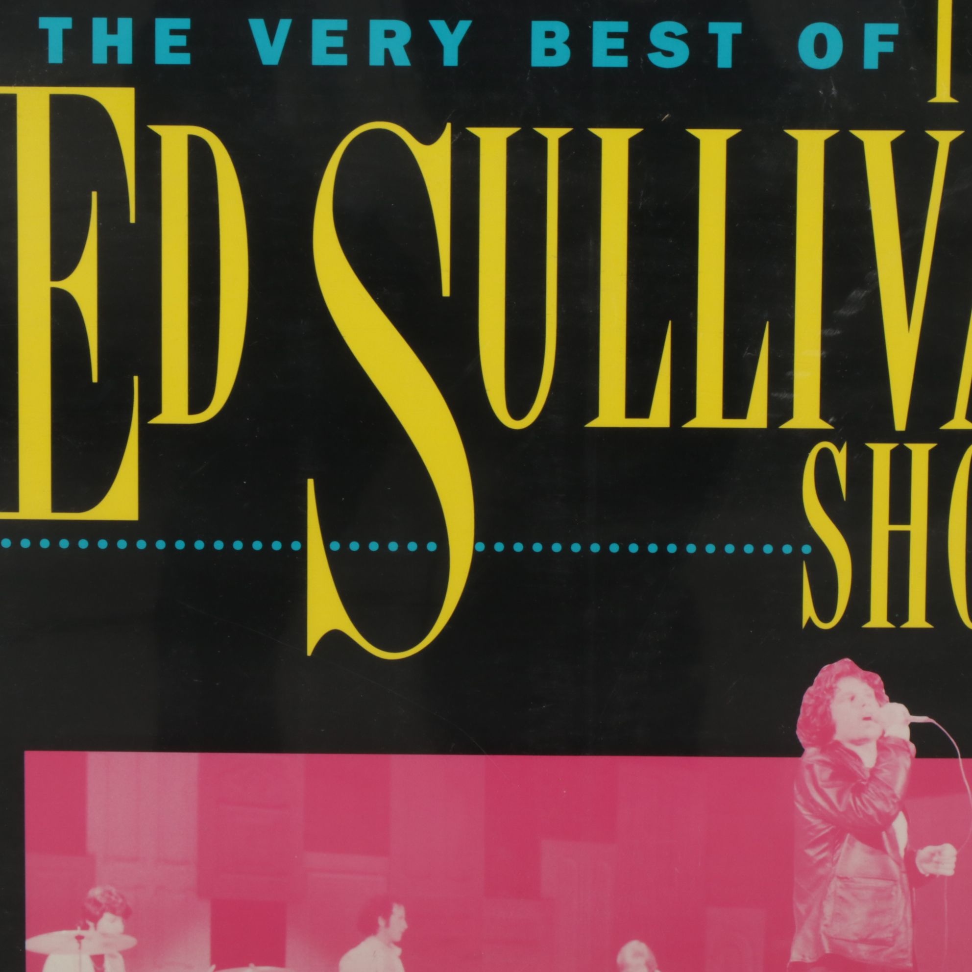 Advertising Poster for VHS and Laserdisc Release of "The Ed Sullivan Show", 1992