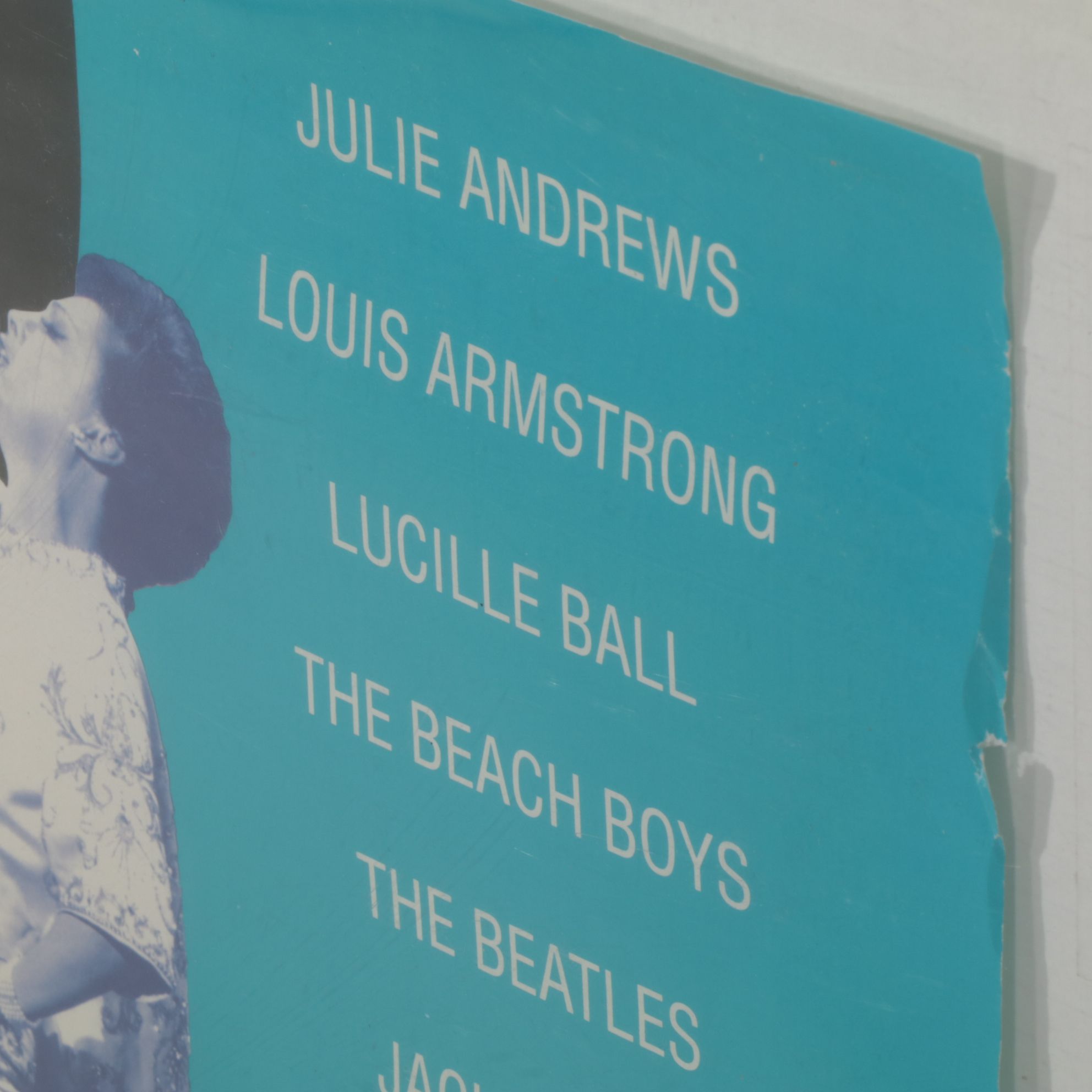 Advertising Poster for VHS and Laserdisc Release of "The Ed Sullivan Show", 1992