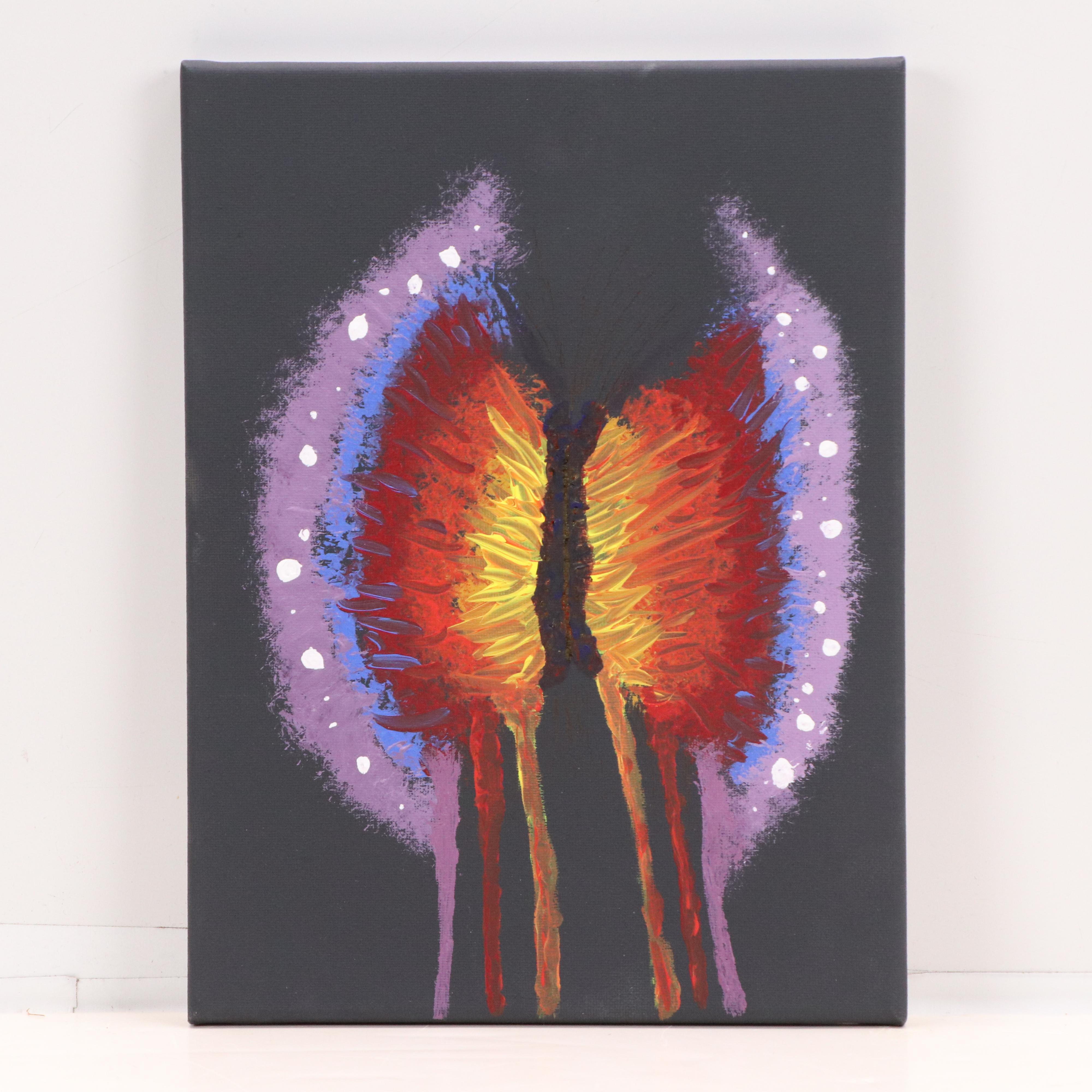 R. Balsbaugh Stylized Acrylic Paintings of Campfire and More, 2025