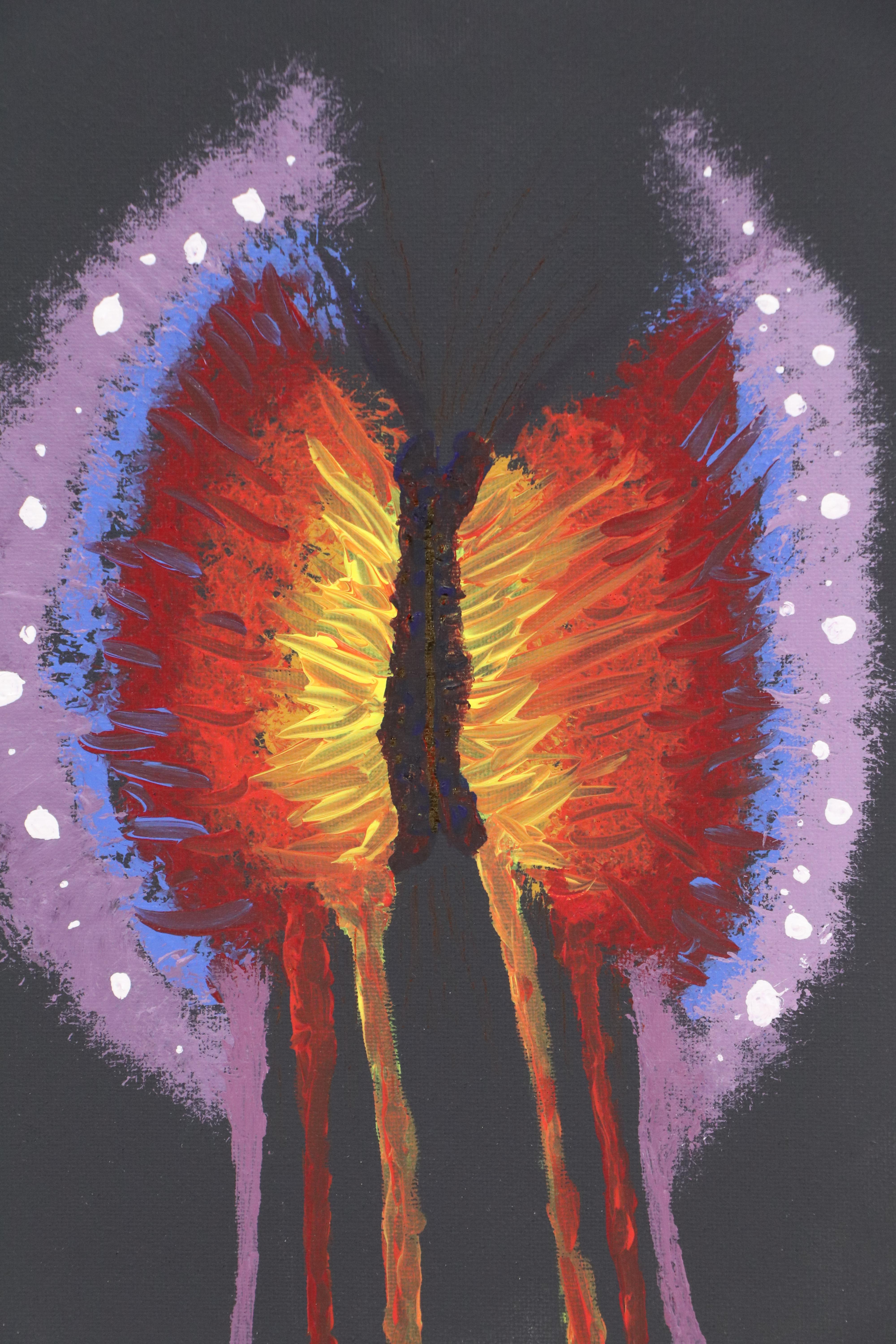 R. Balsbaugh Stylized Acrylic Paintings of Campfire and More, 2025